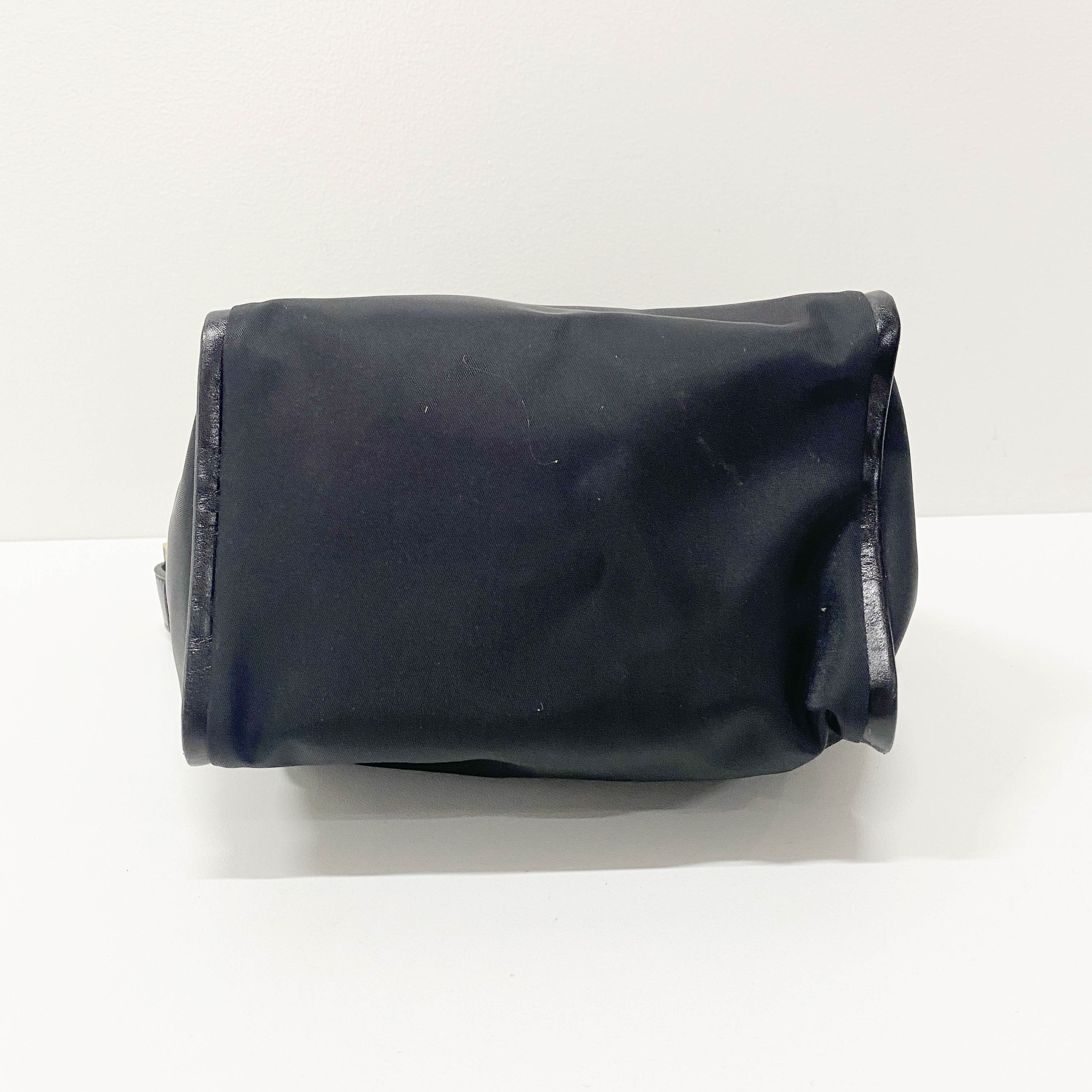 Black Nylon Shoulder Bag