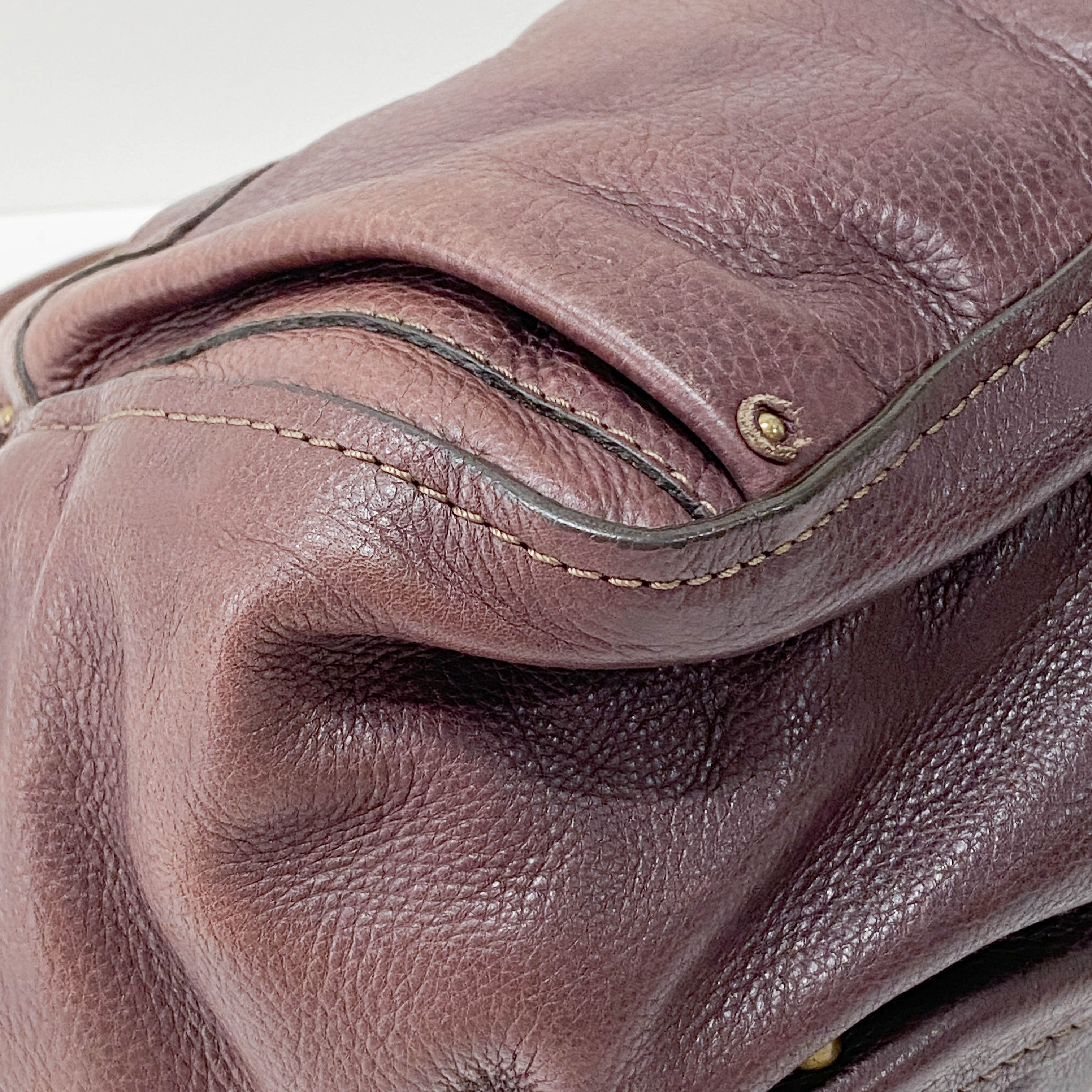 Paddington Brown Leather Shoulder Bag