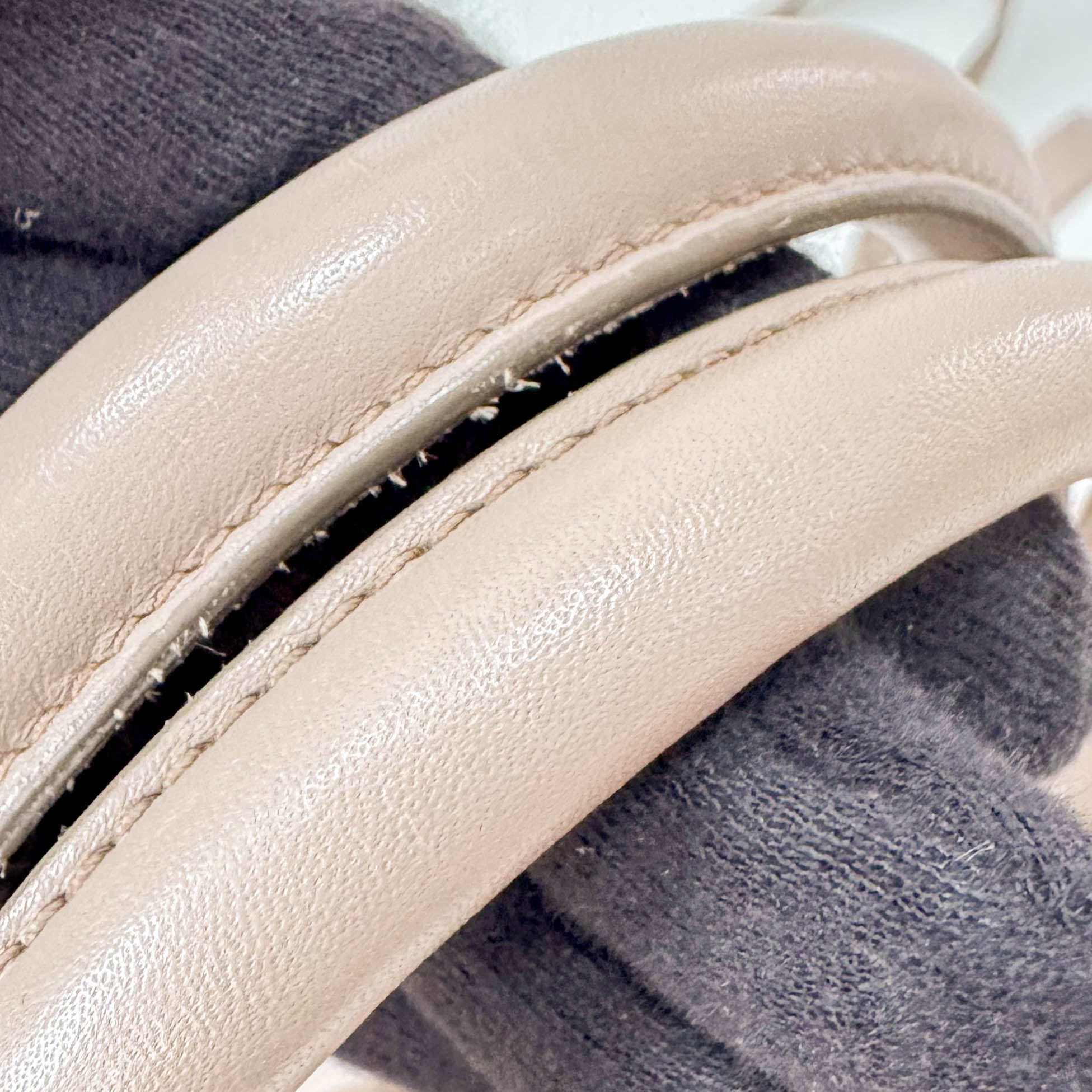 Ribbon Leather Bag