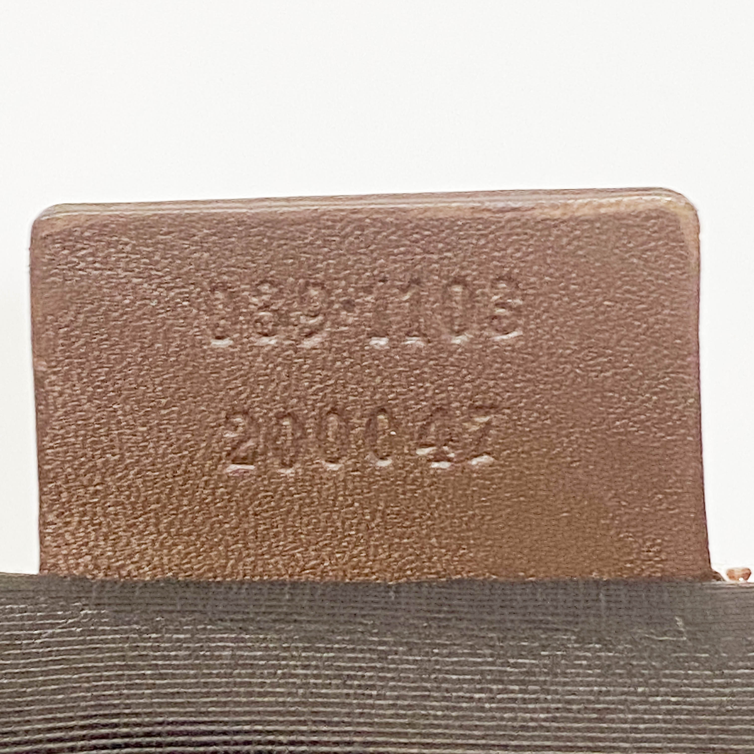 Boat GG Canvas Brown Pouch