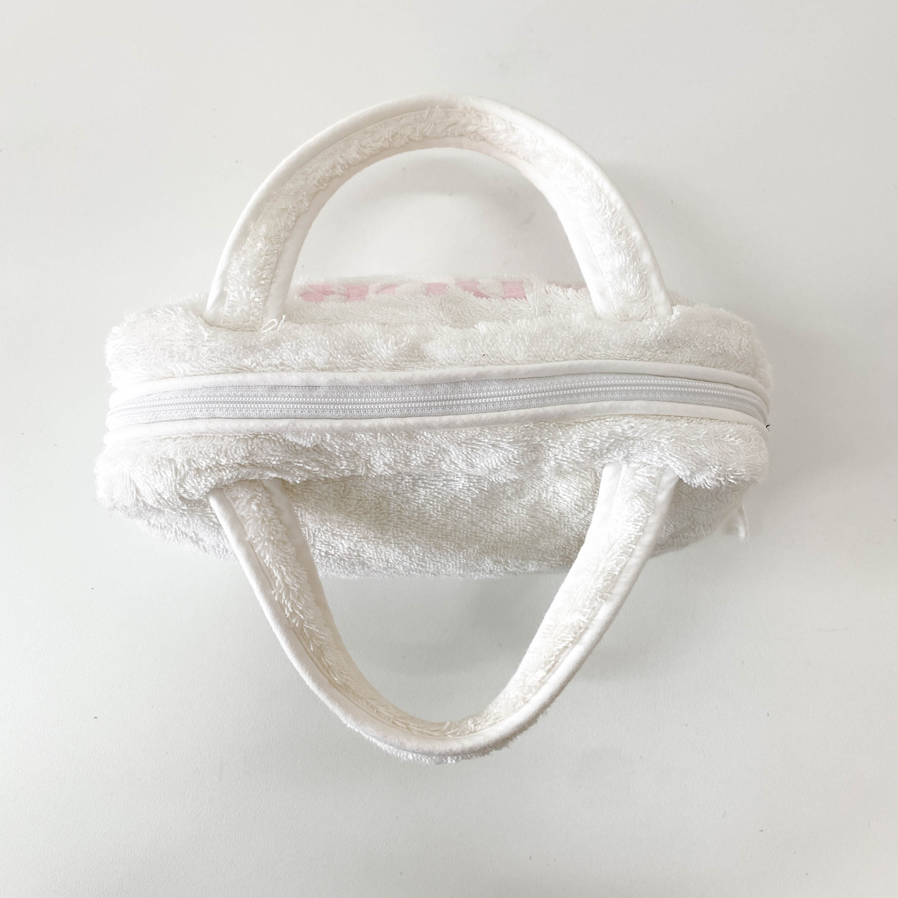 Terry Boston Mini White Cotton Handbag