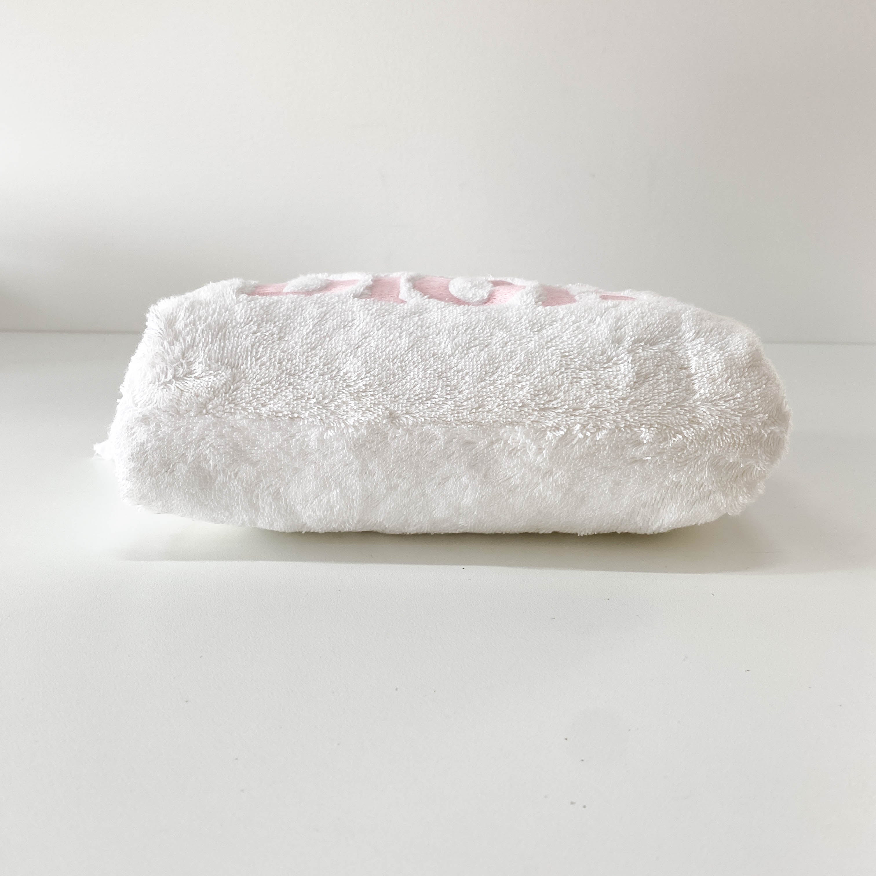 Terry Boston Mini White Cotton Handbag