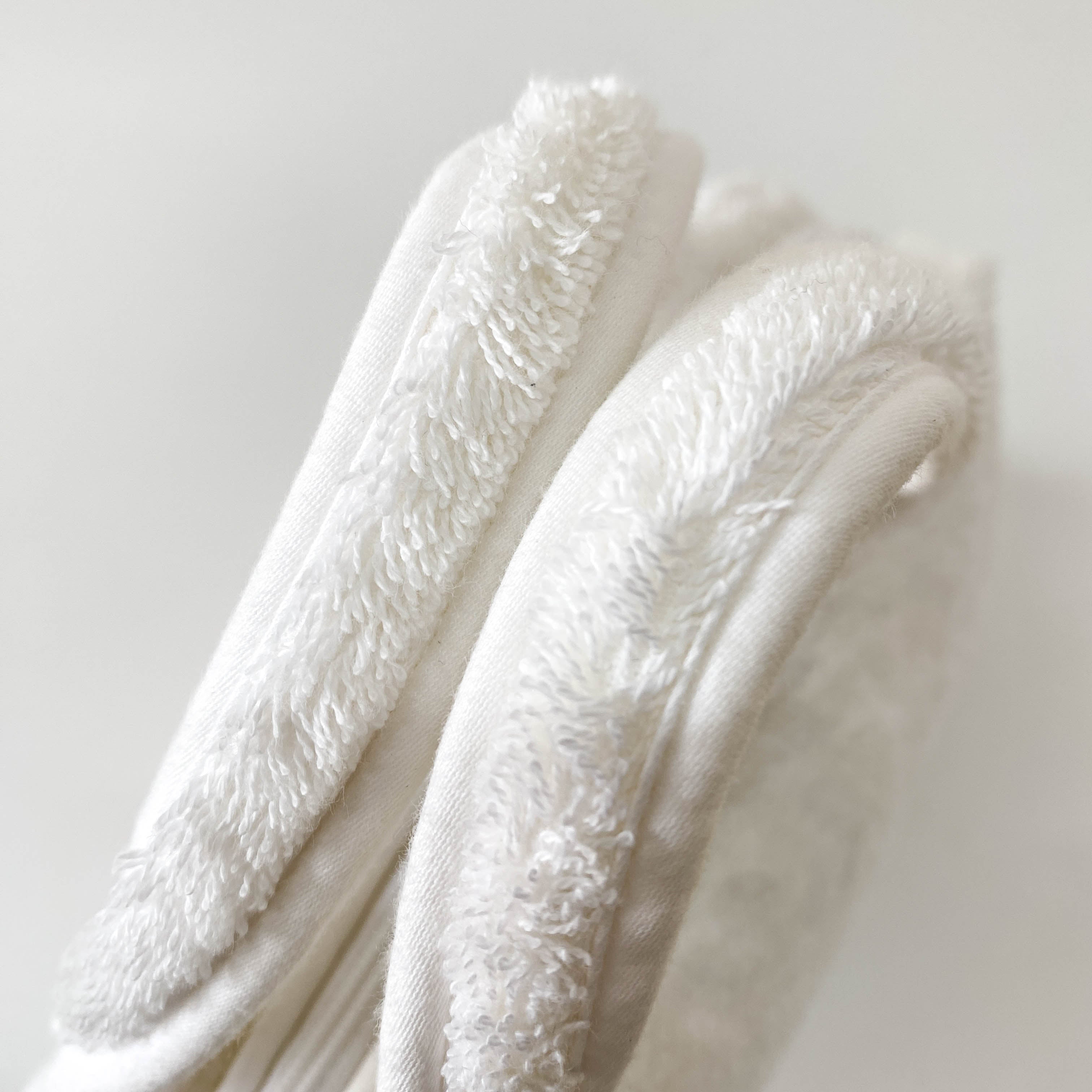 Terry Boston Mini White Cotton Handbag