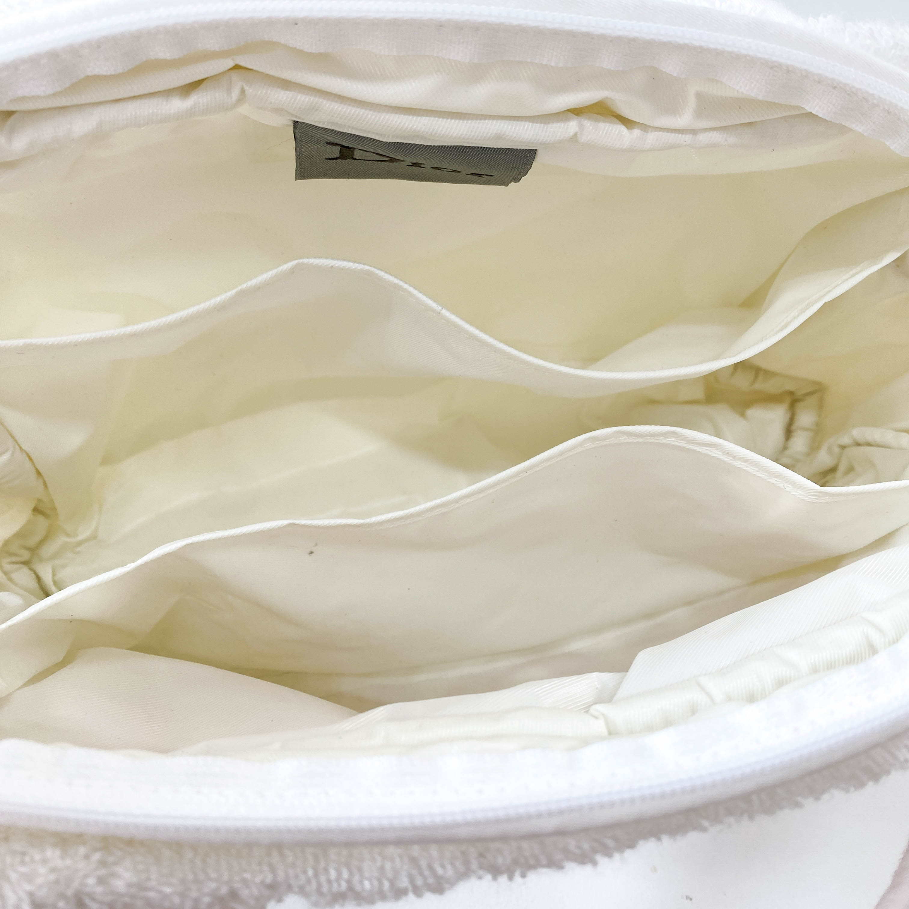 Terry Boston Mini White Cotton Handbag