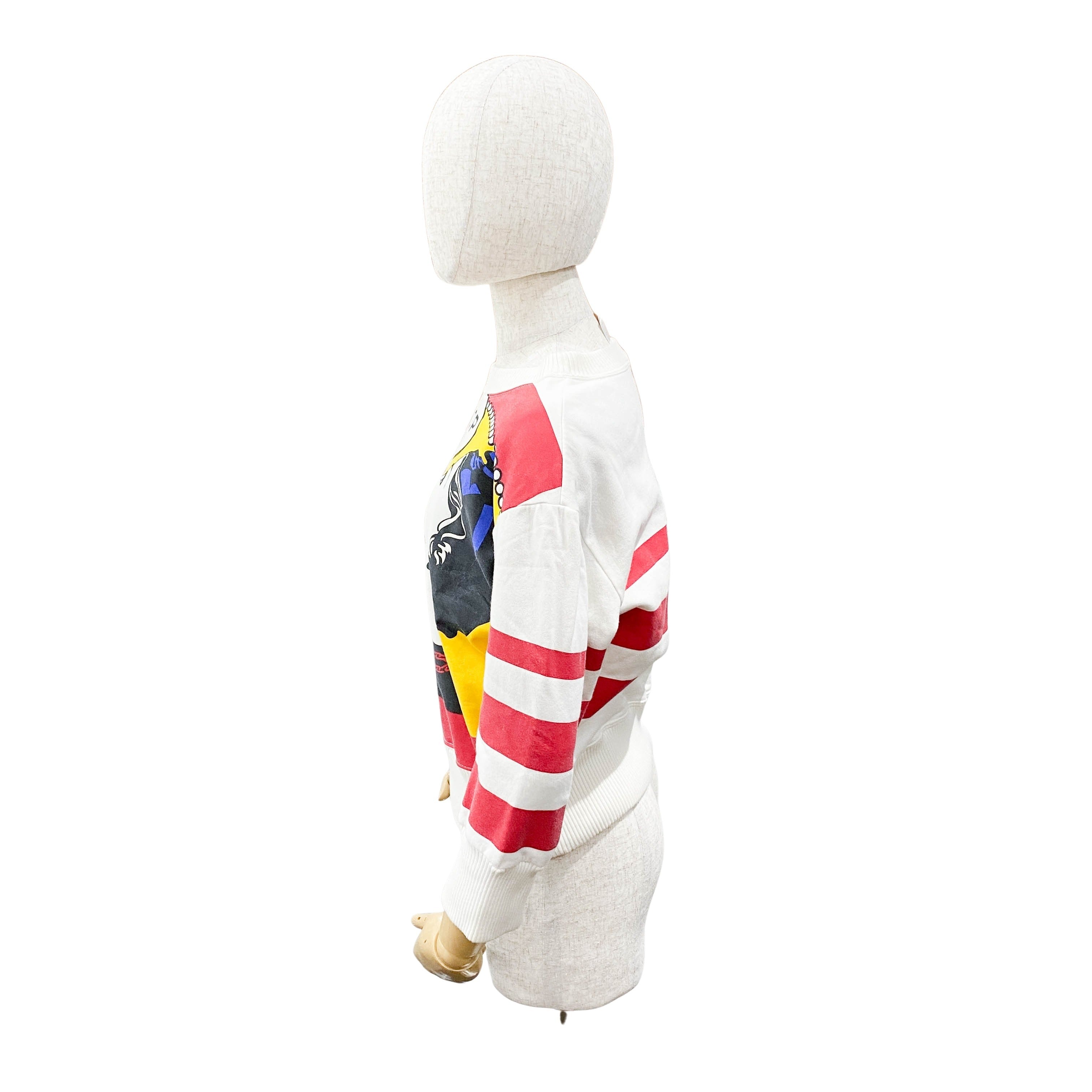 Size 40 White Vintage Cotton Sweater