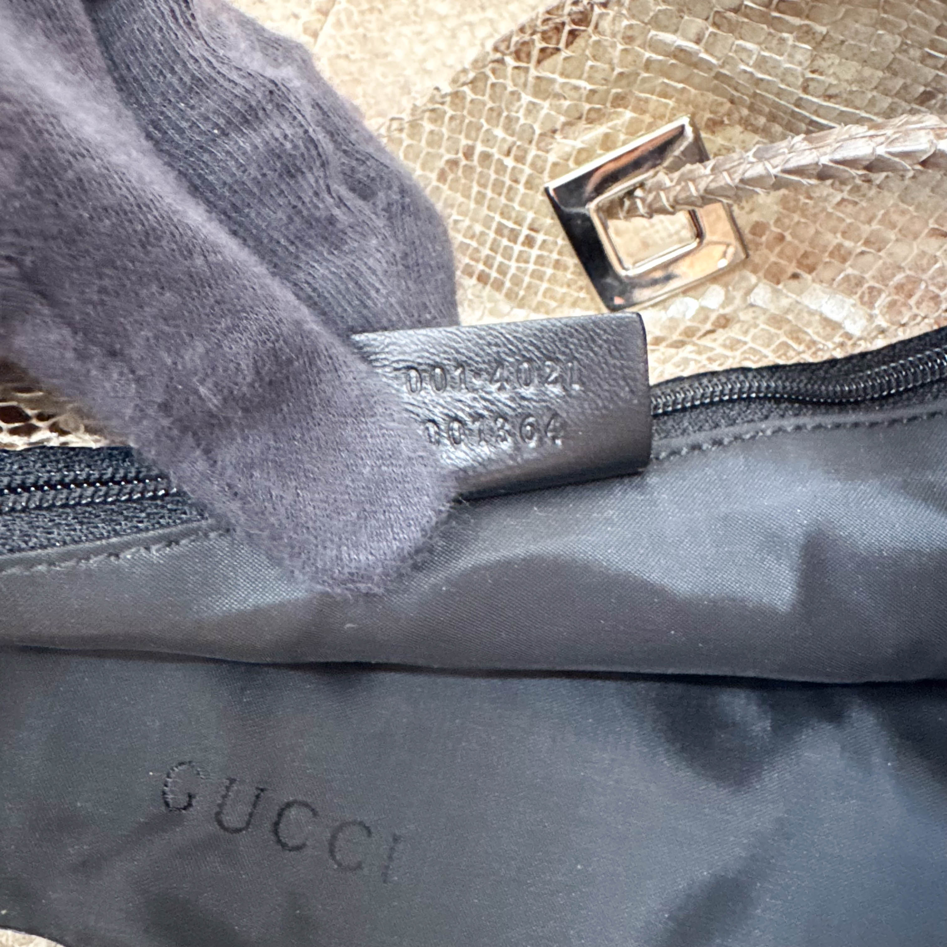 Metallic Leather Drawstring Bag