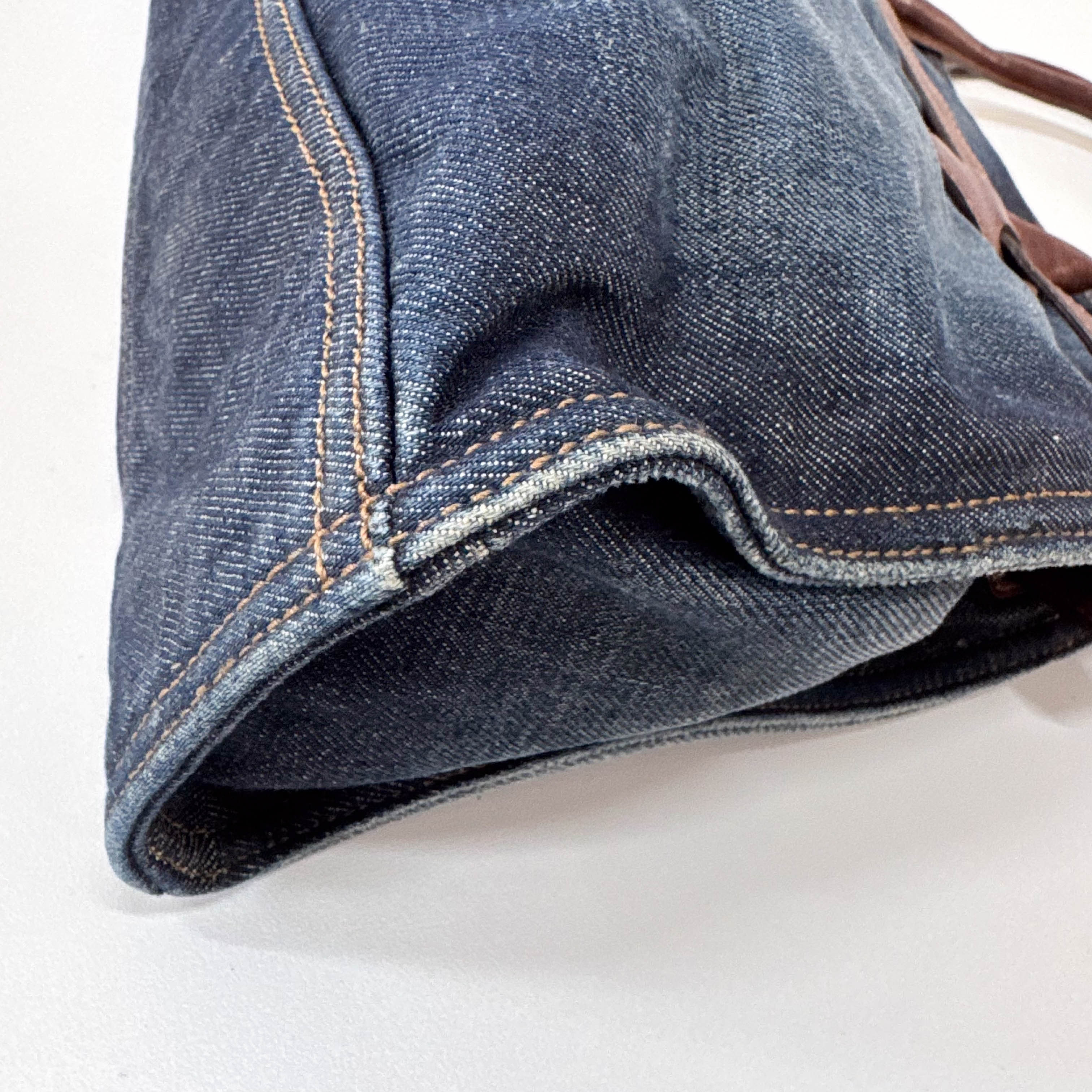 Archive Denim shoulder Bag