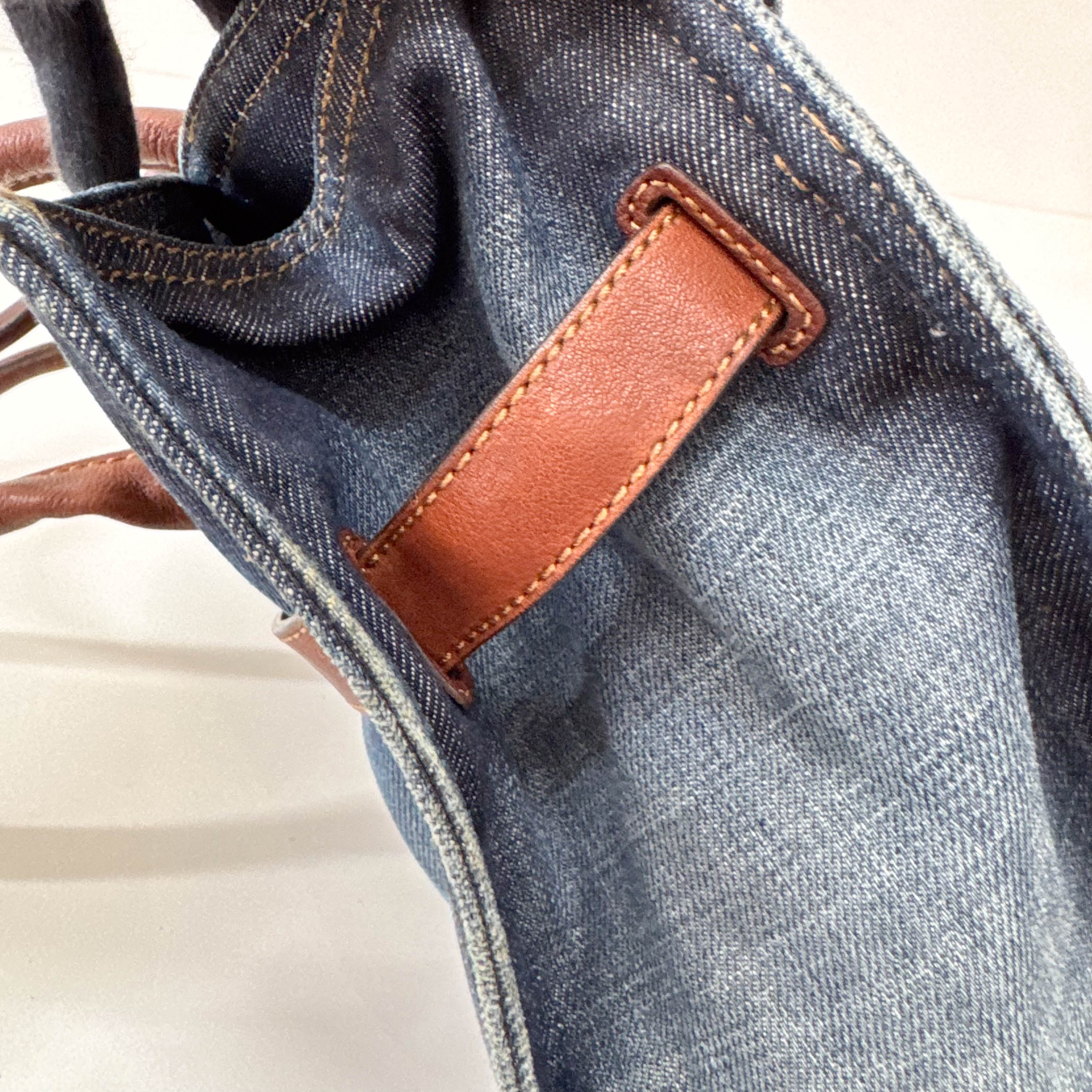Archive Denim shoulder Bag