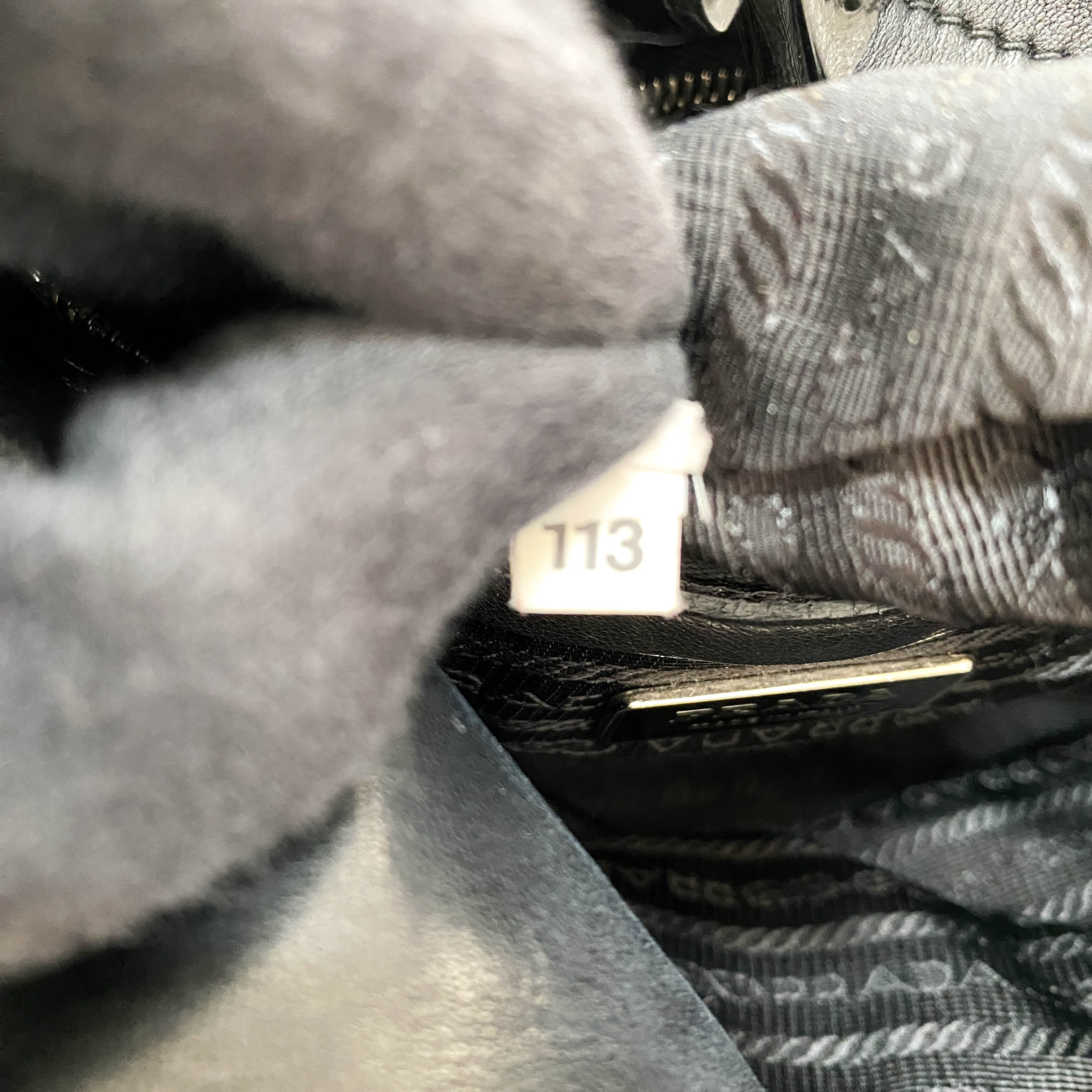 Black Leather Shoulder Bag