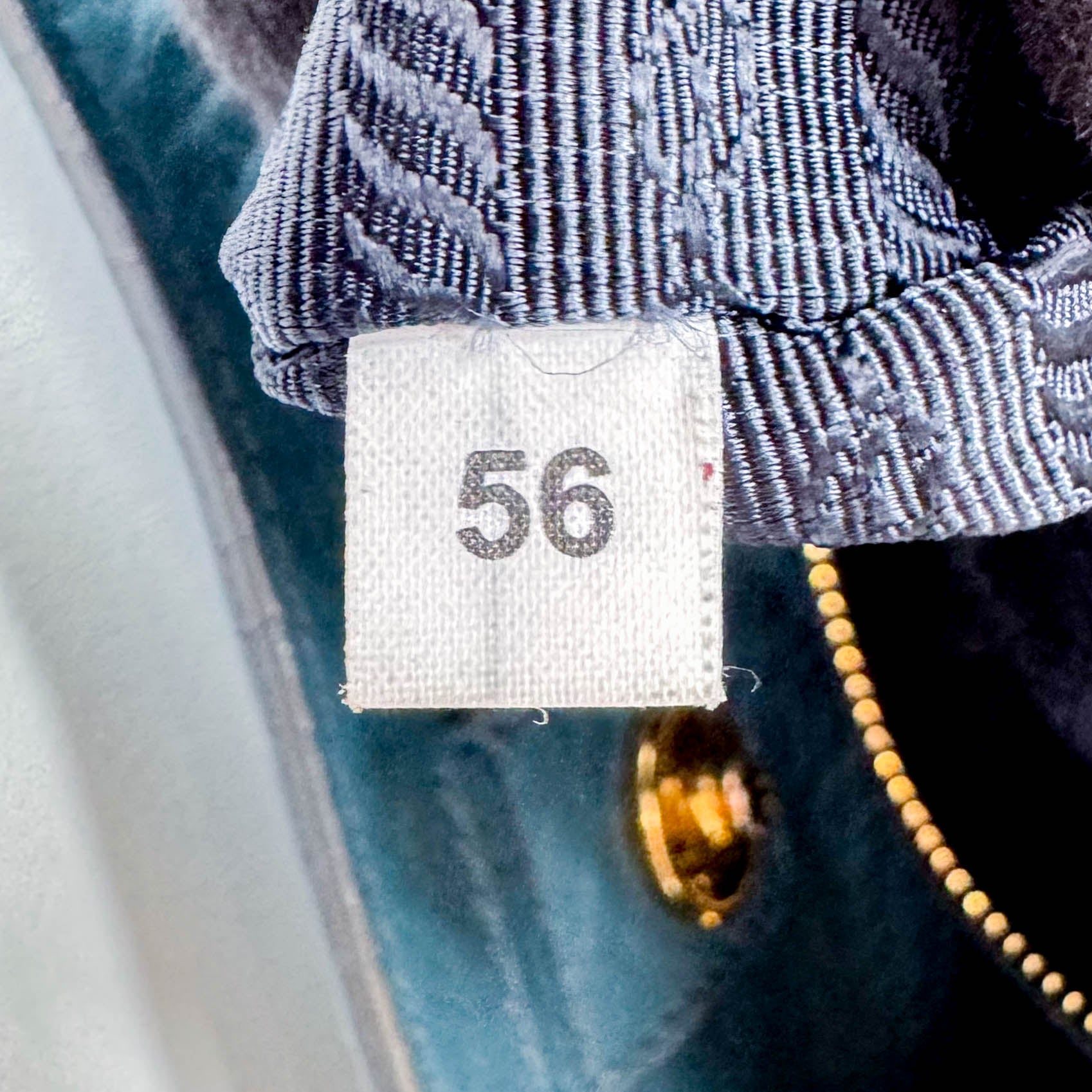 Sky Blue Vitello Daino Tote Bag