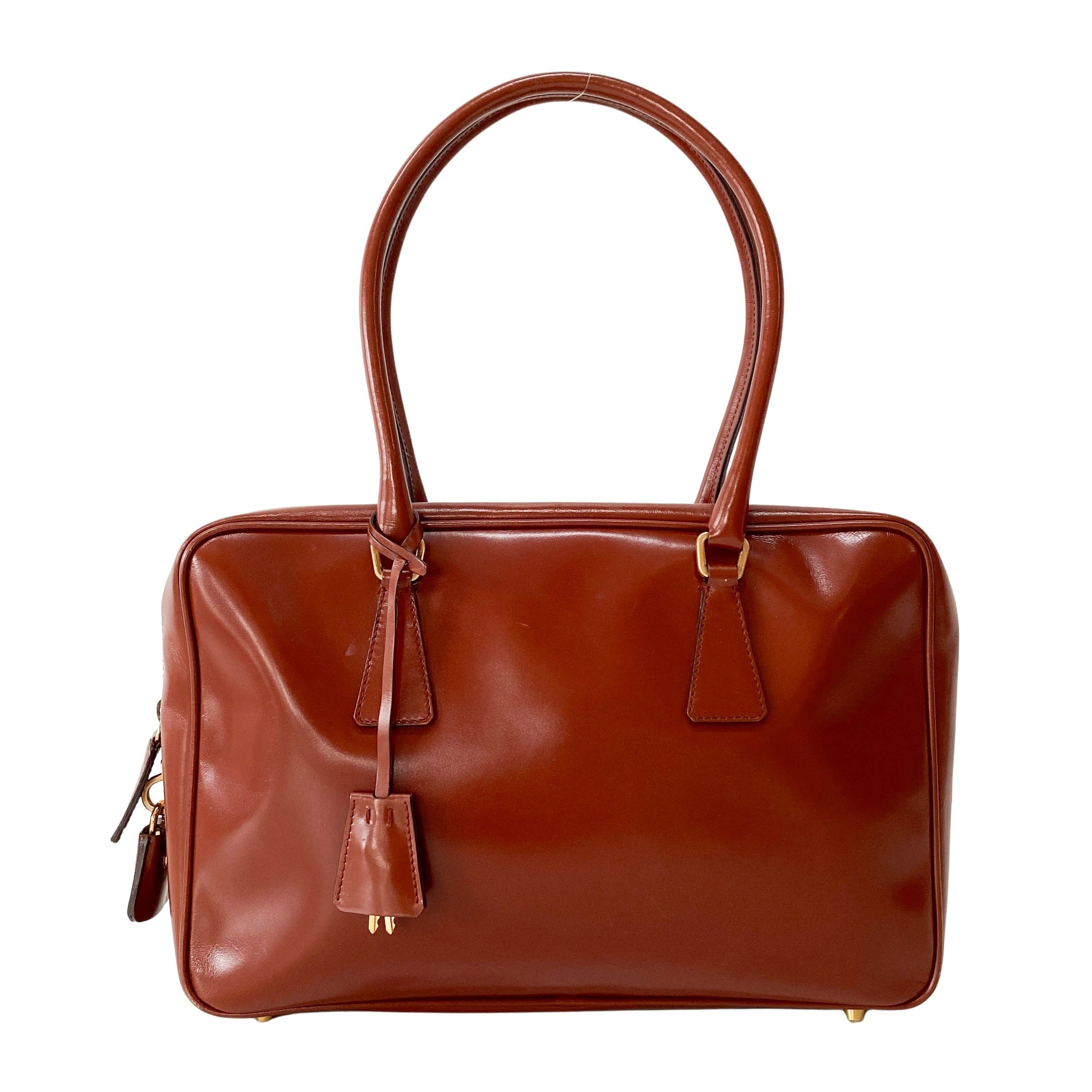 Brown Leather Shoulder Bag