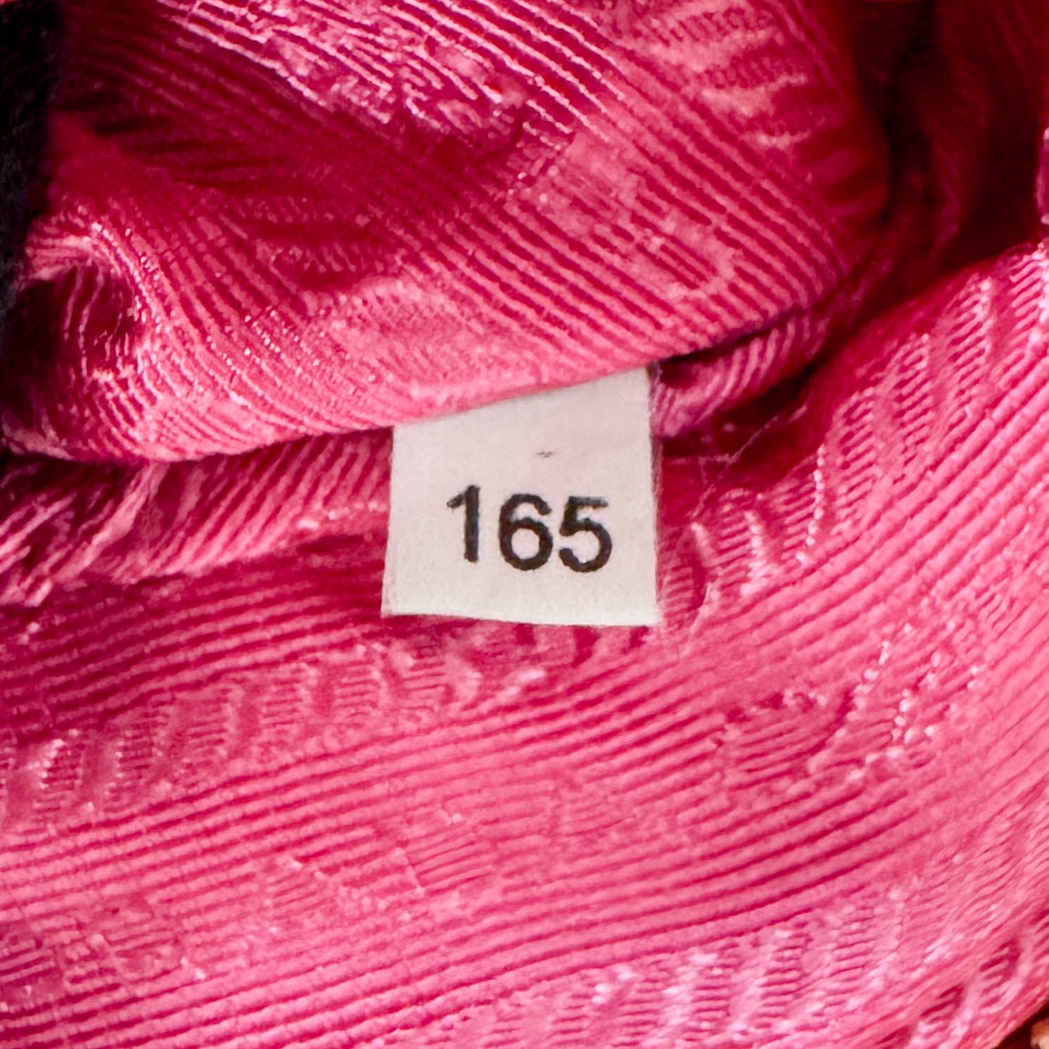 Tessuto Pietre Mini Pink Nylon Crossbody Bag