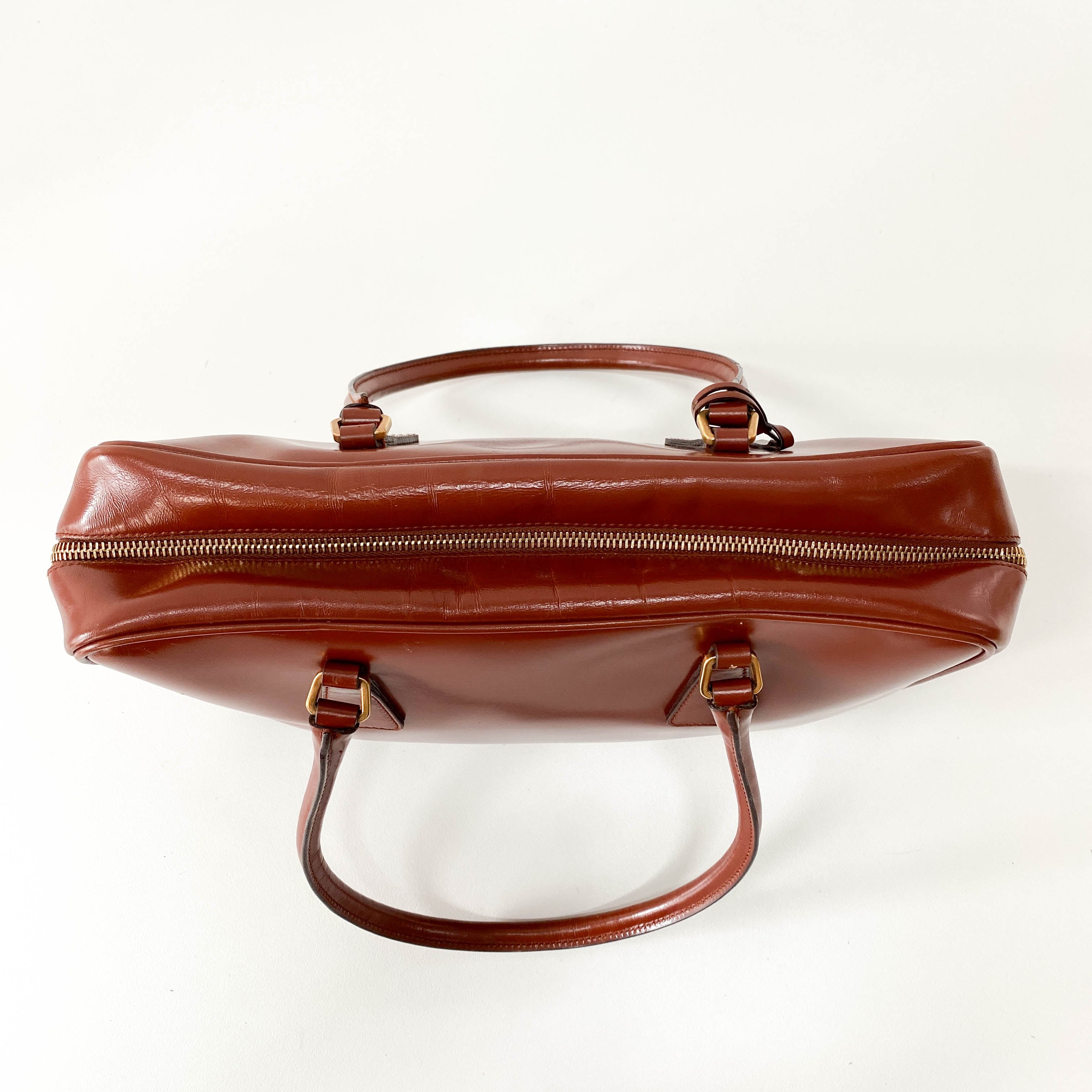 Brown Leather Shoulder Bag