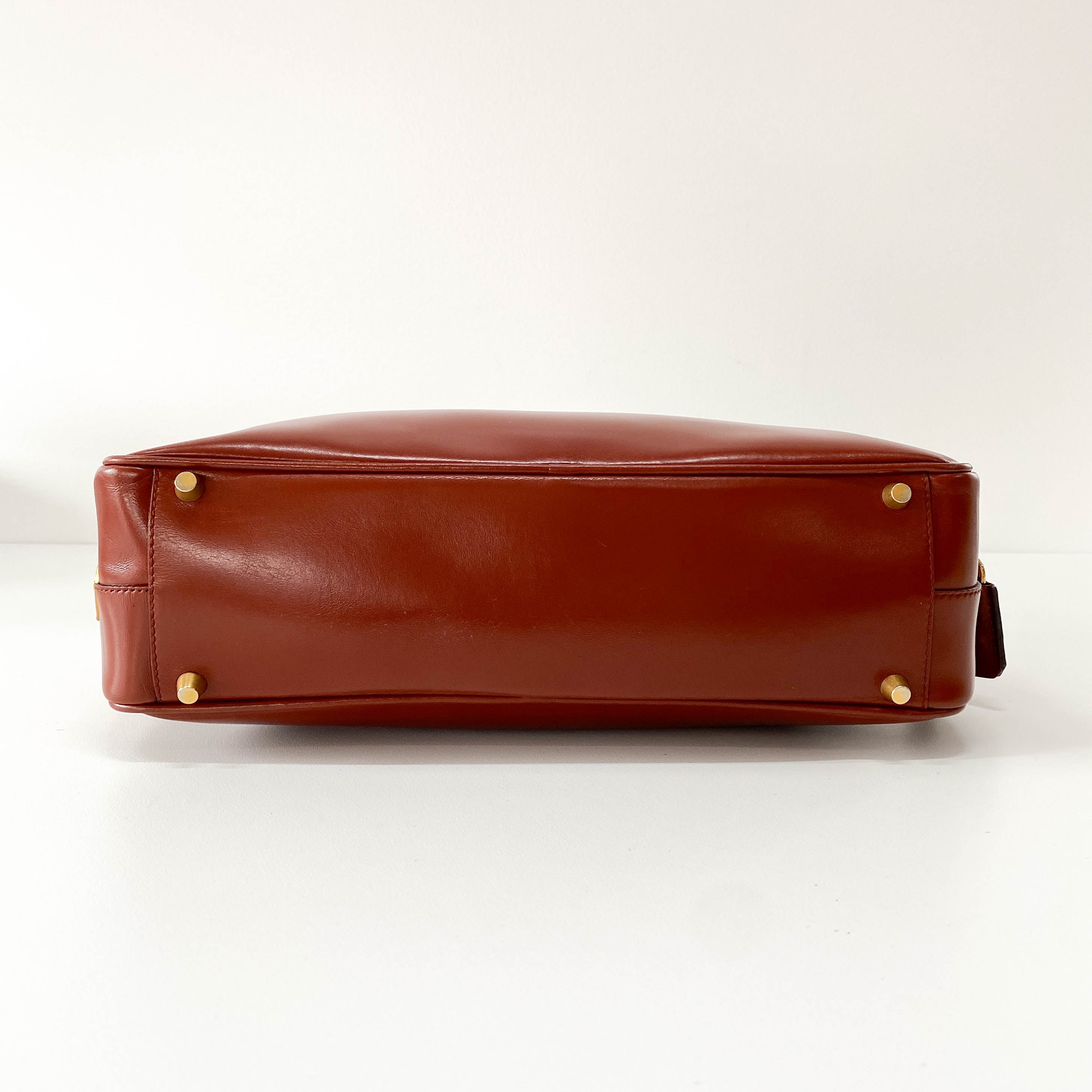 Brown Leather Shoulder Bag