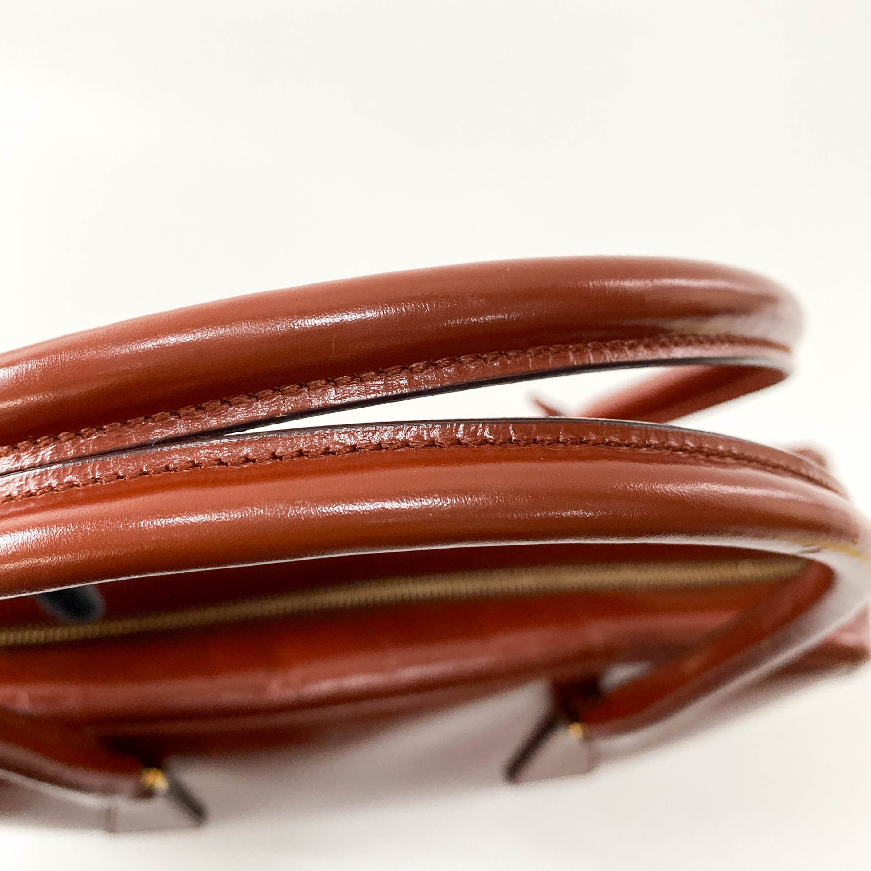 Brown Leather Shoulder Bag