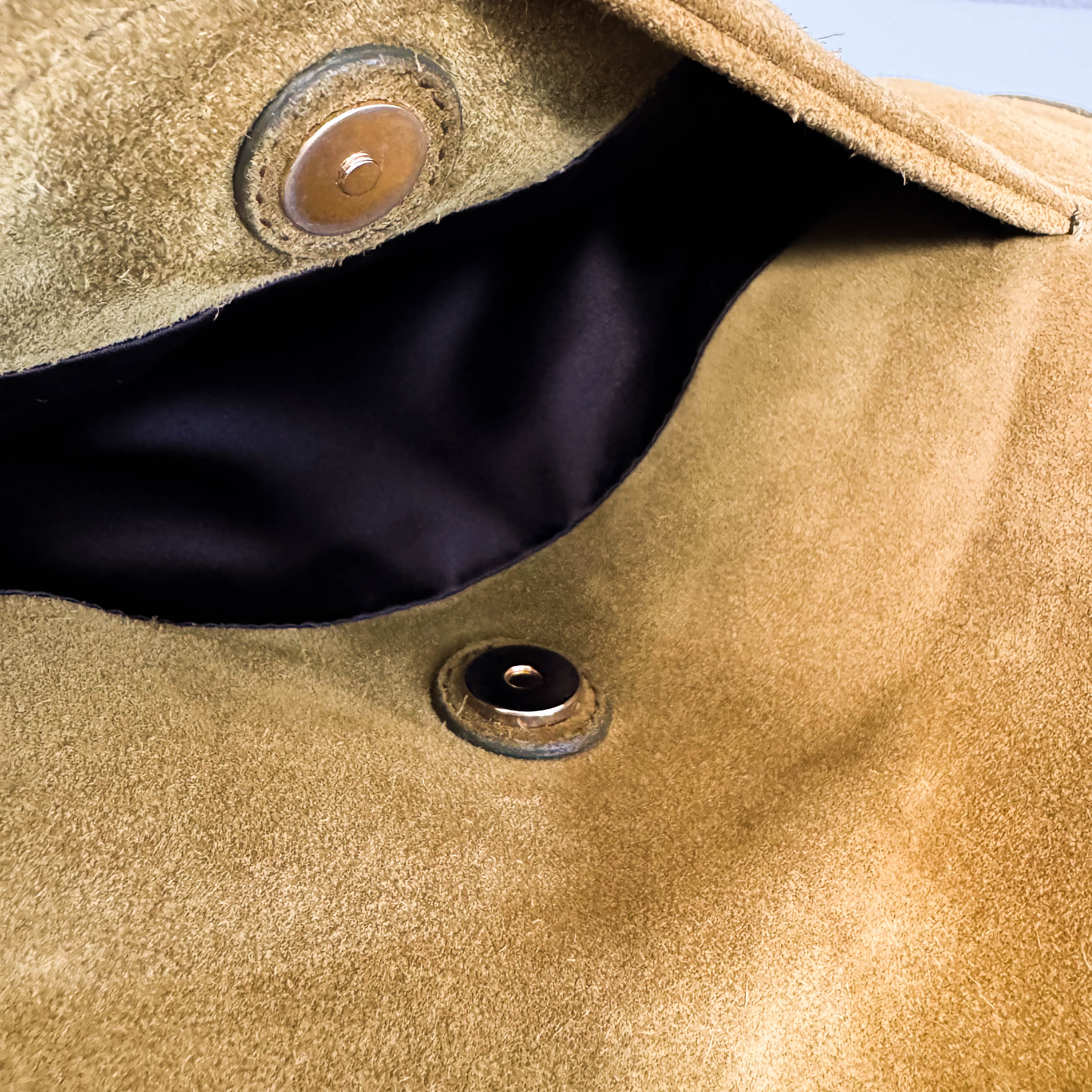 Saint Laurent Paris Green Suede Small Mombasa Hobo Shoulder Bag