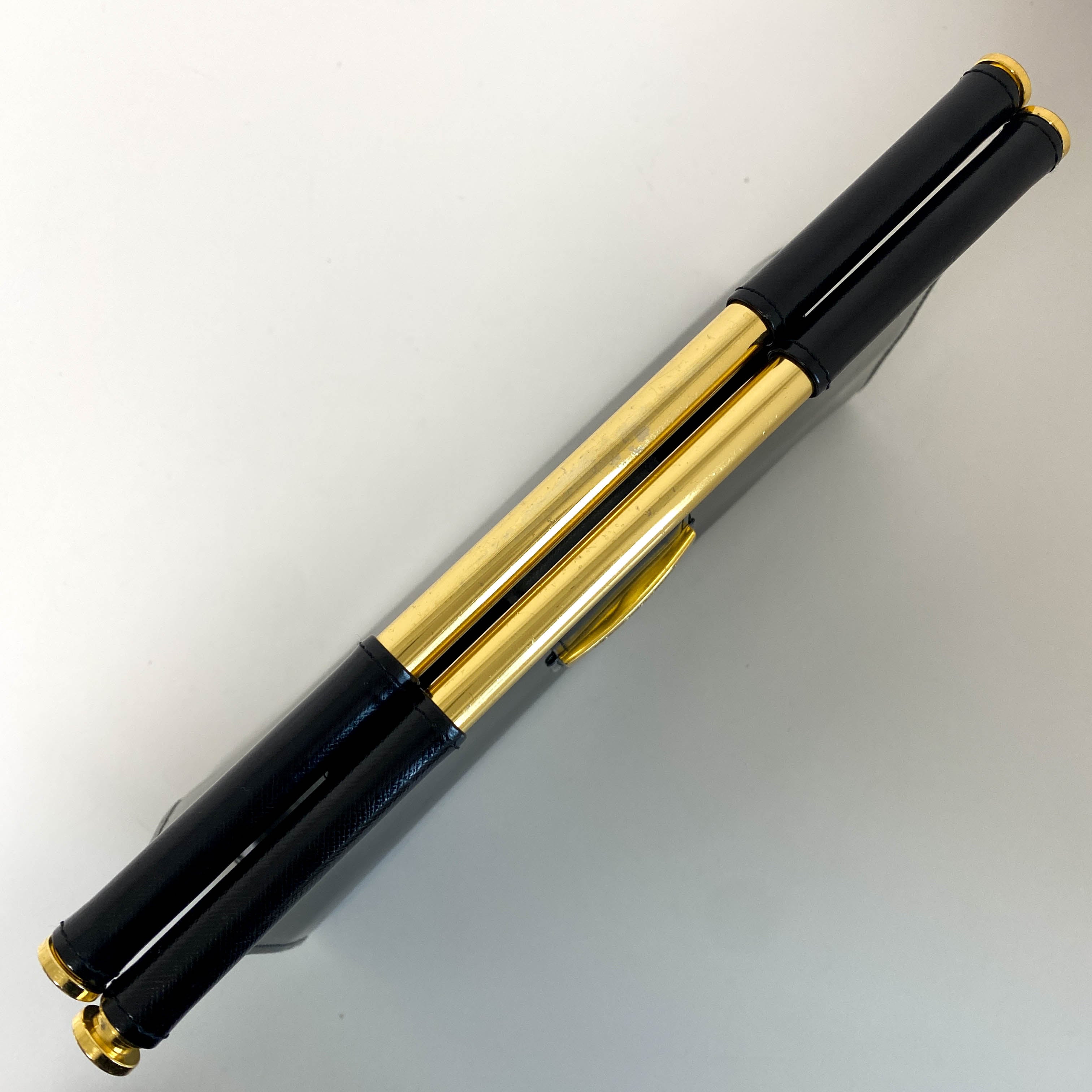 YSL Black Leather Top Handle Bag