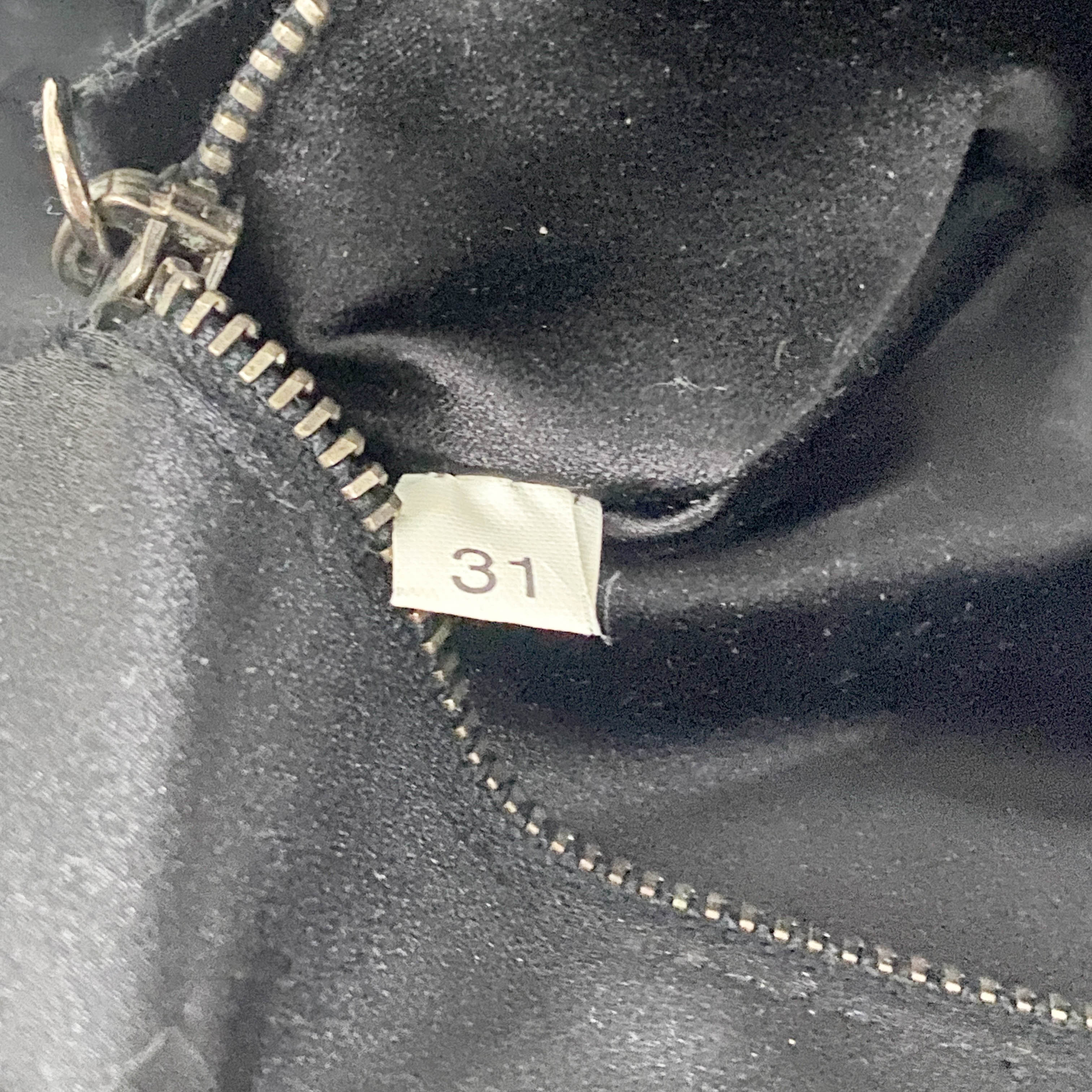 Black Patent Leather Shoulder Bag