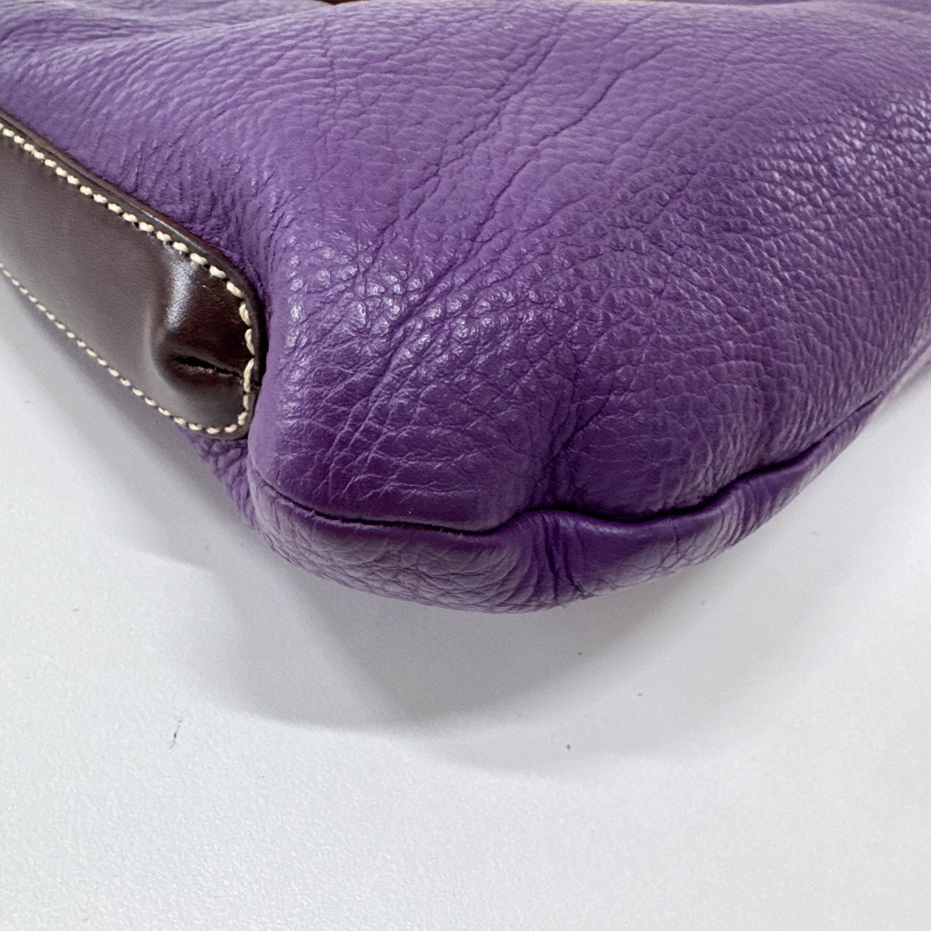 Archive Purple Leather Bag