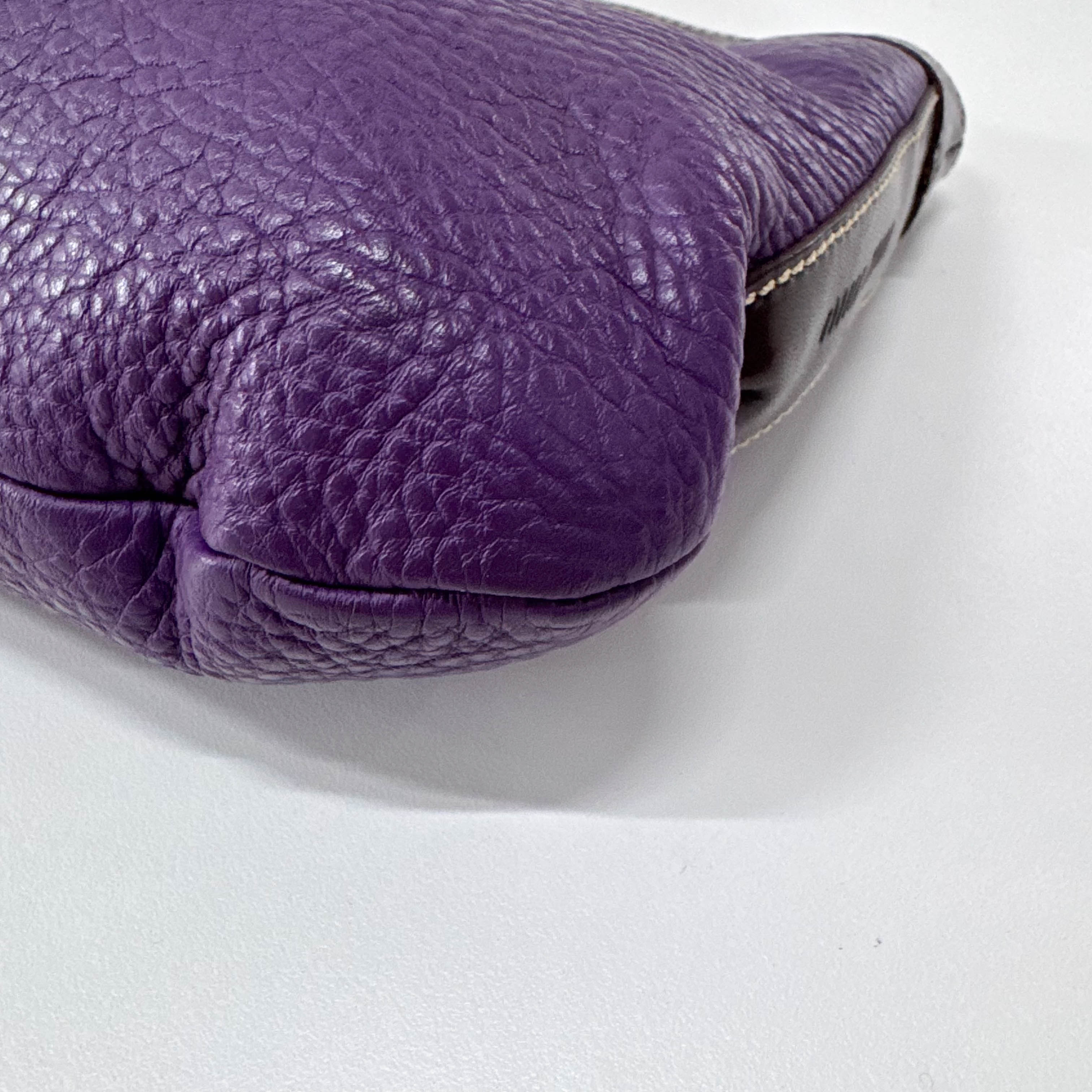 Archive Purple Leather Bag