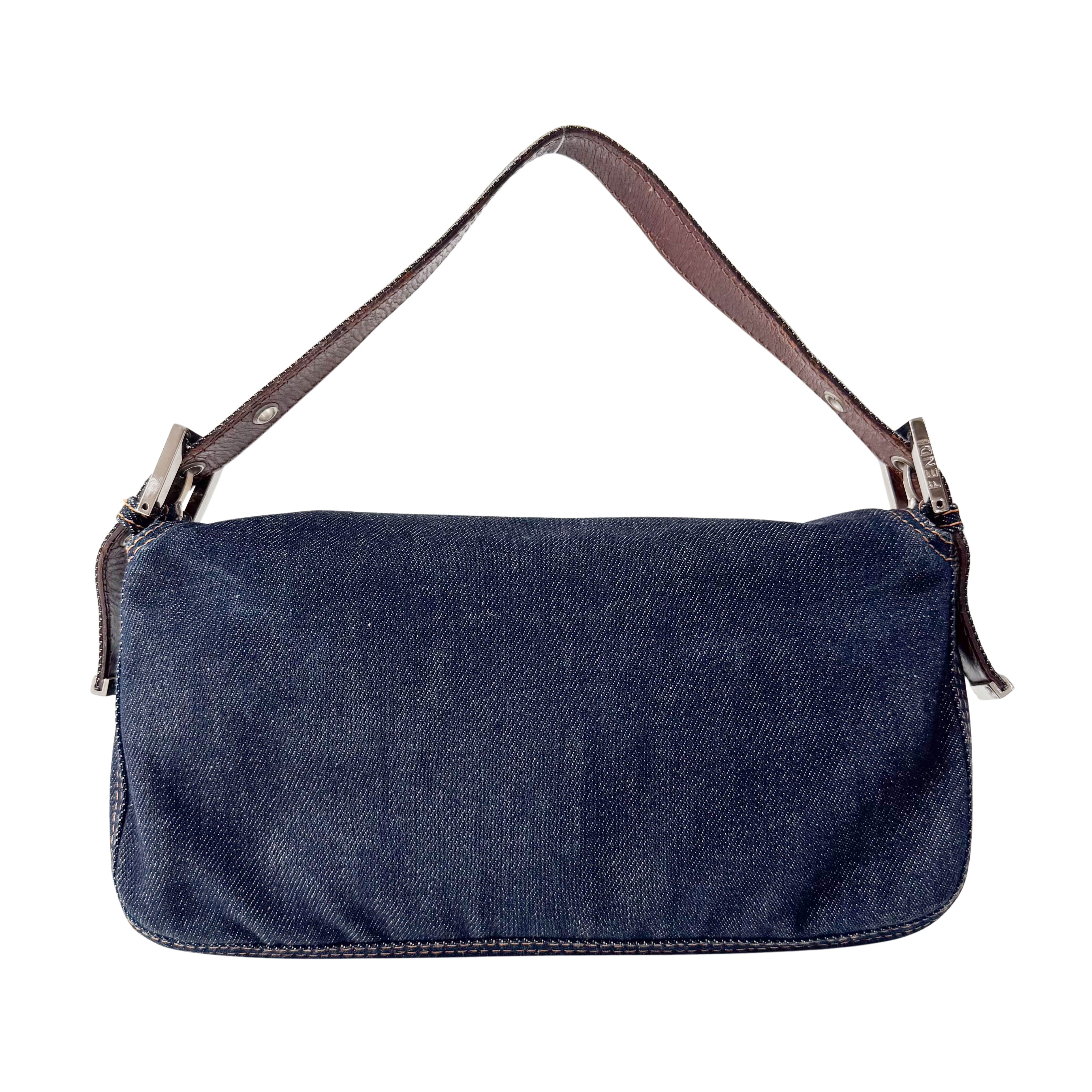 Baguette Denim Bag