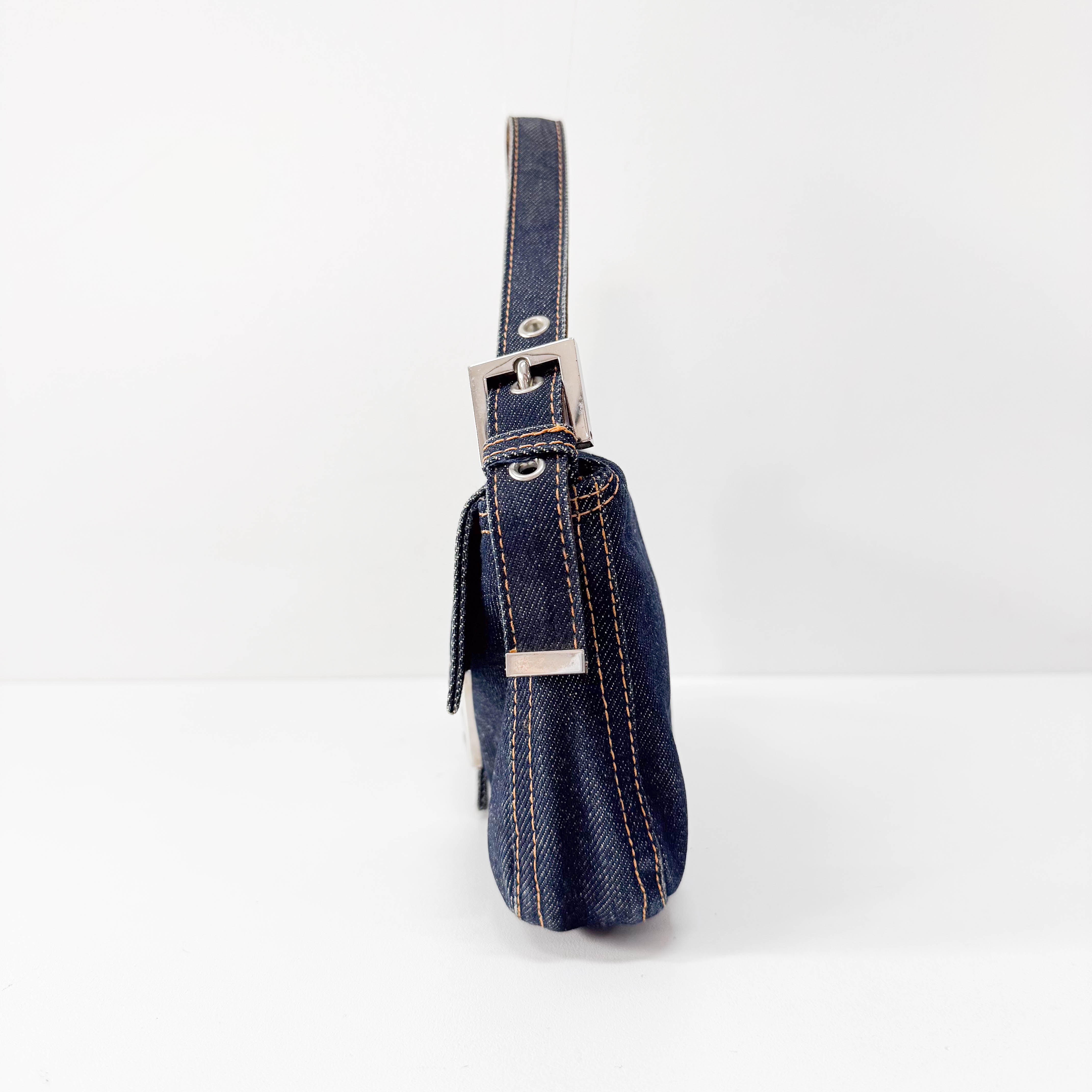 Baguette Denim Bag