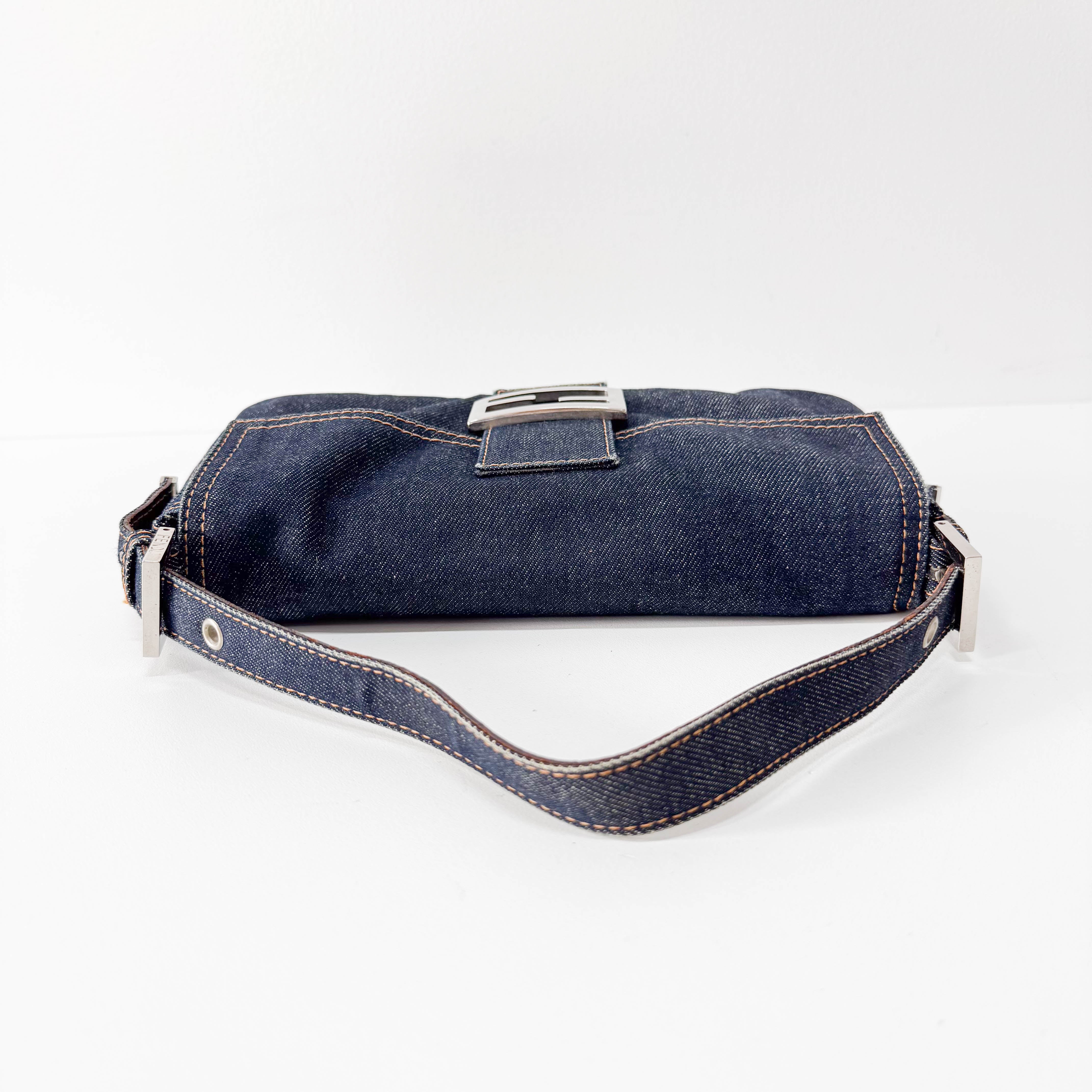 Baguette Denim Bag