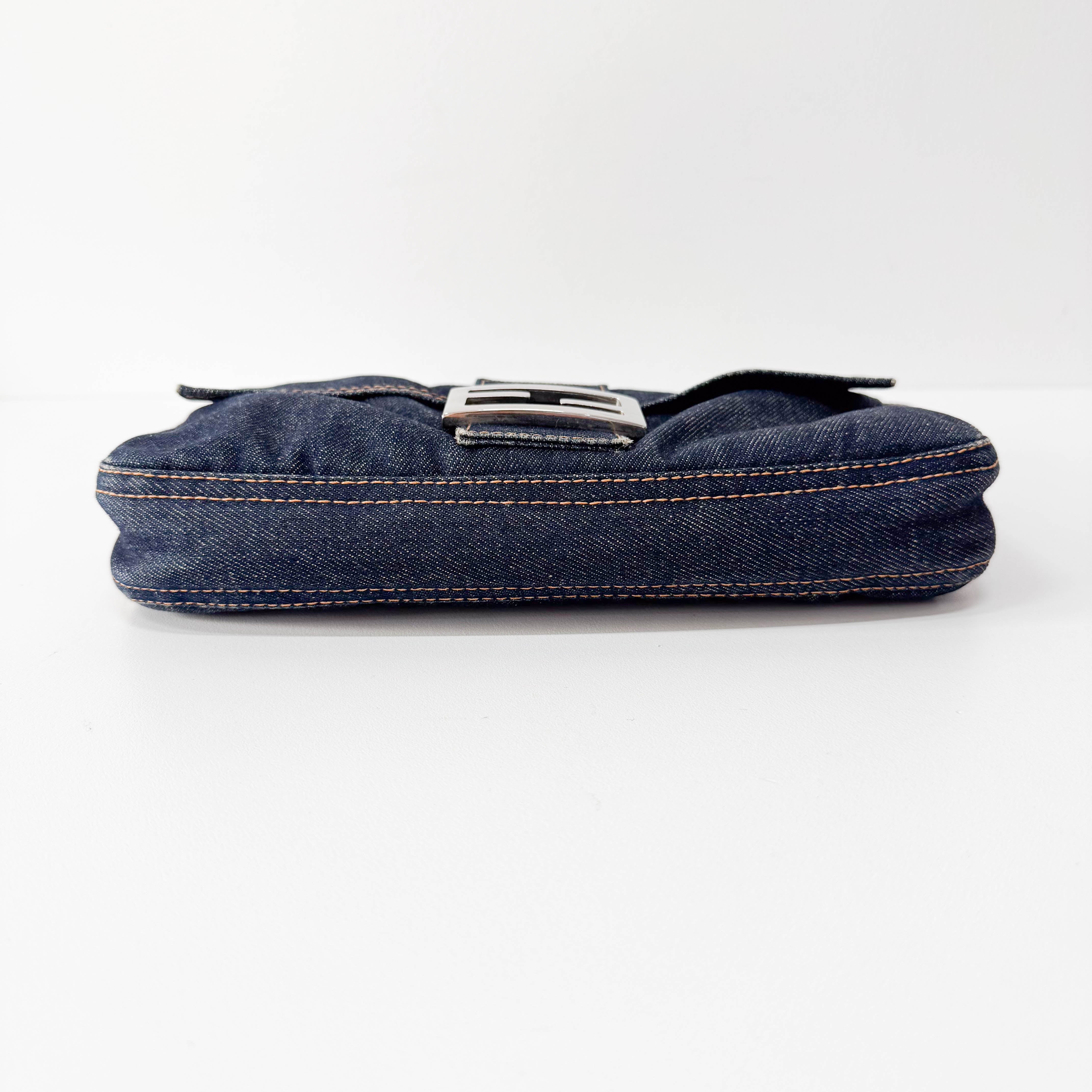 Baguette Denim Bag