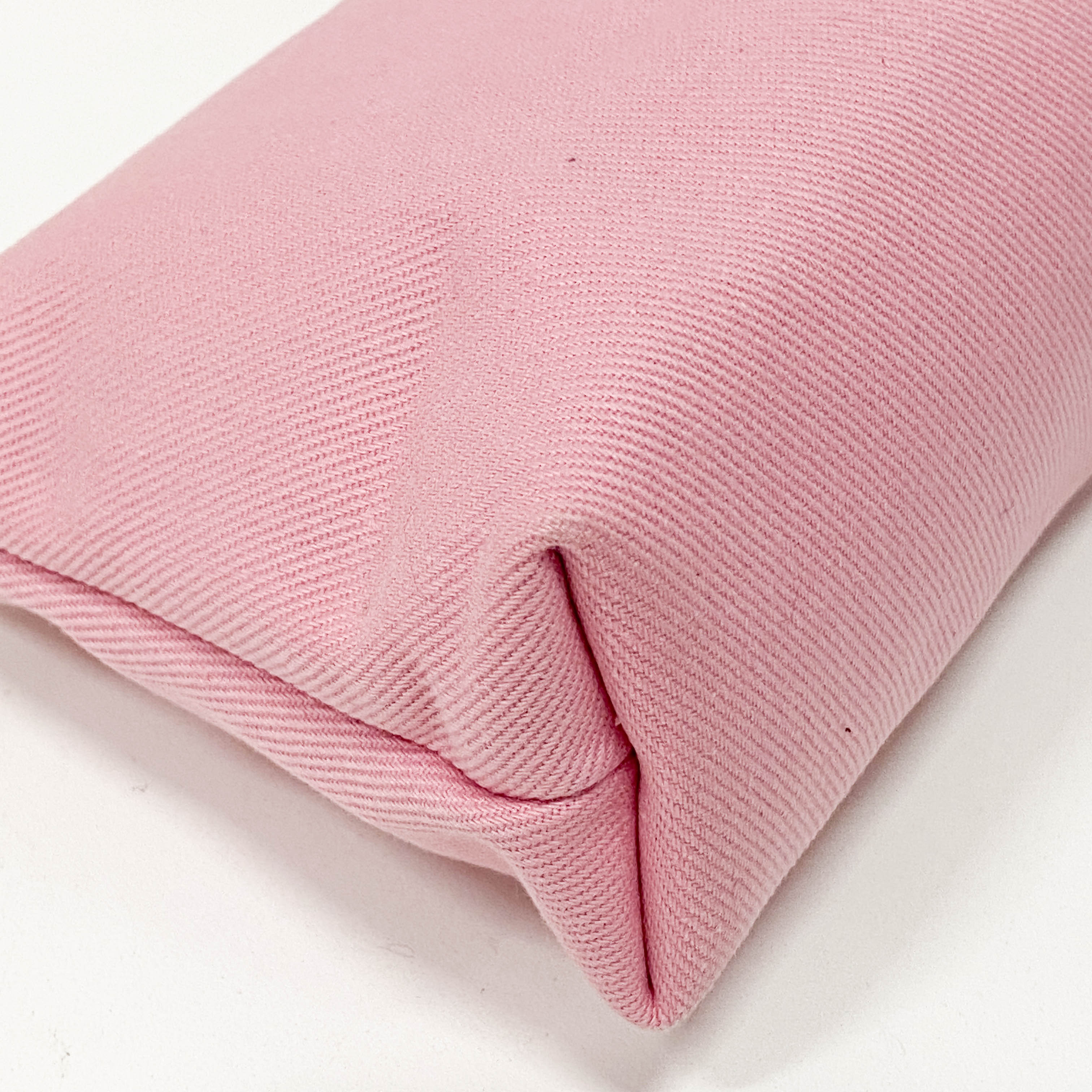 Mini Pink Canvas Shoulder Bag