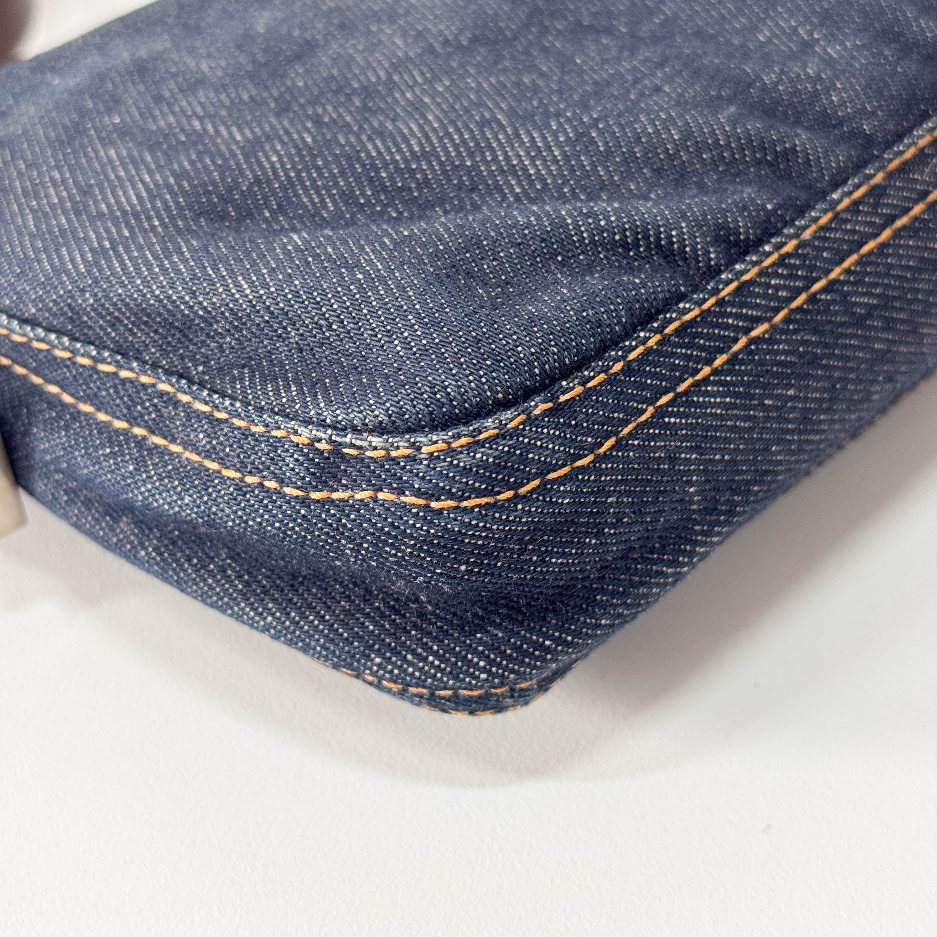 Baguette Denim Bag