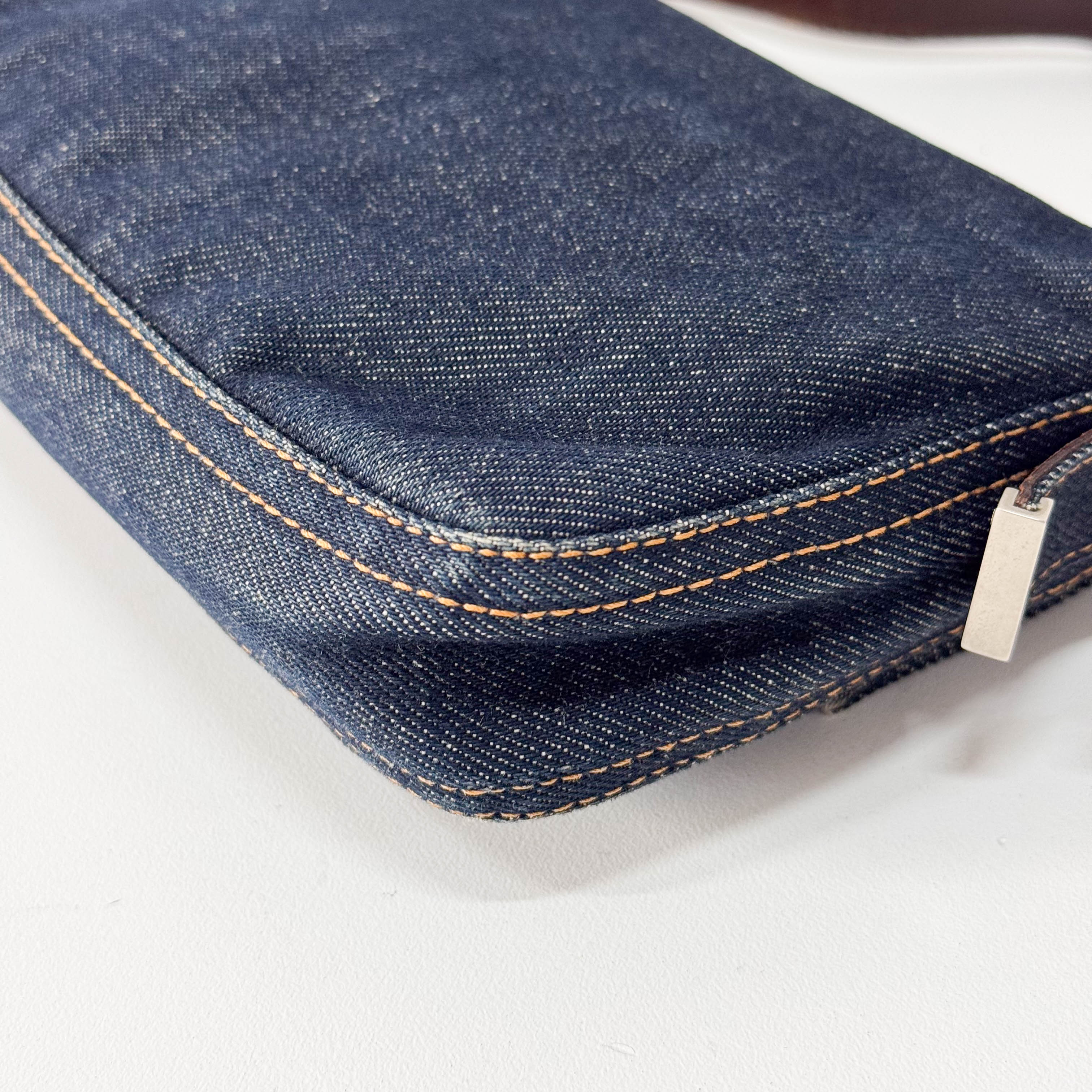 Baguette Denim Bag