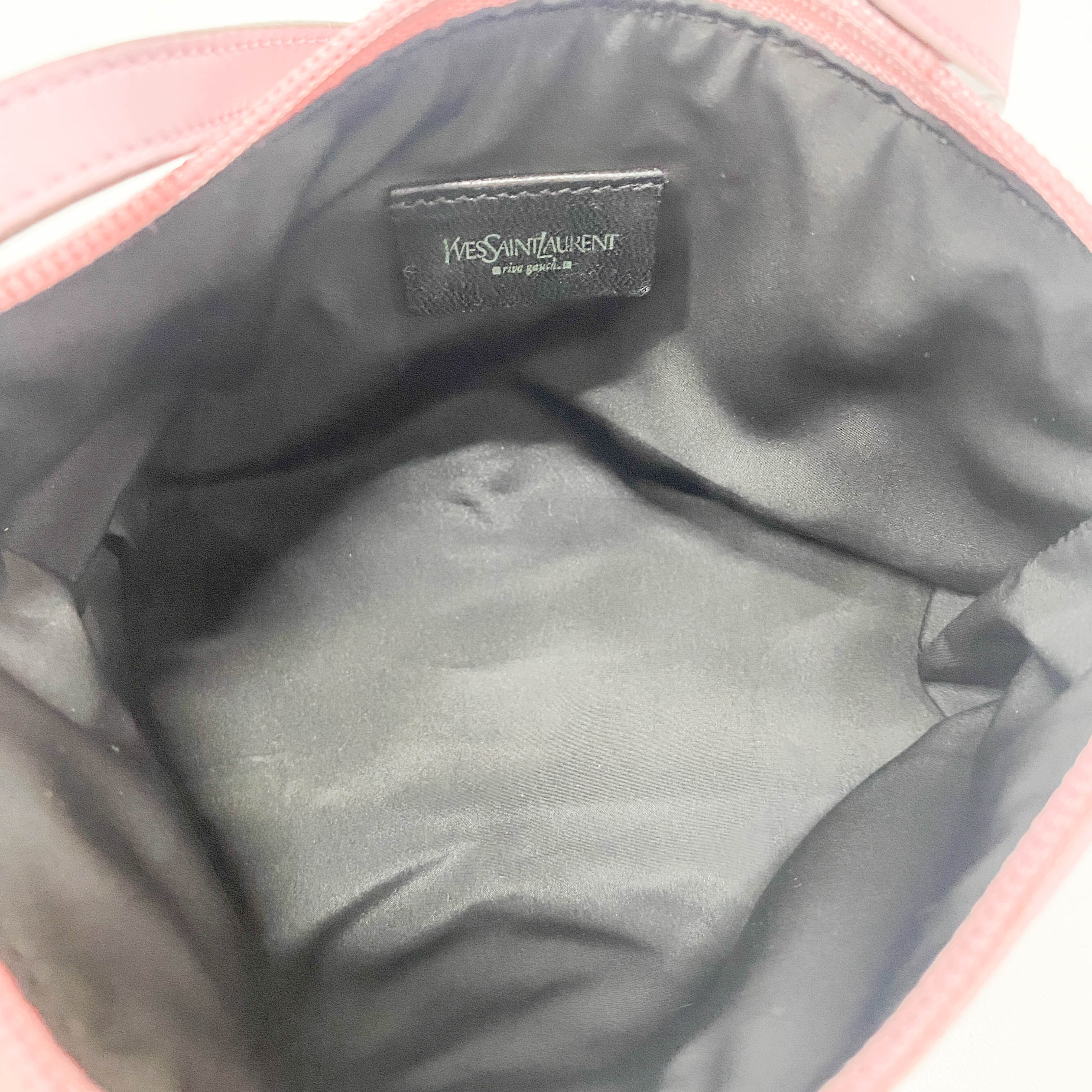 Mini Pink Canvas Shoulder Bag