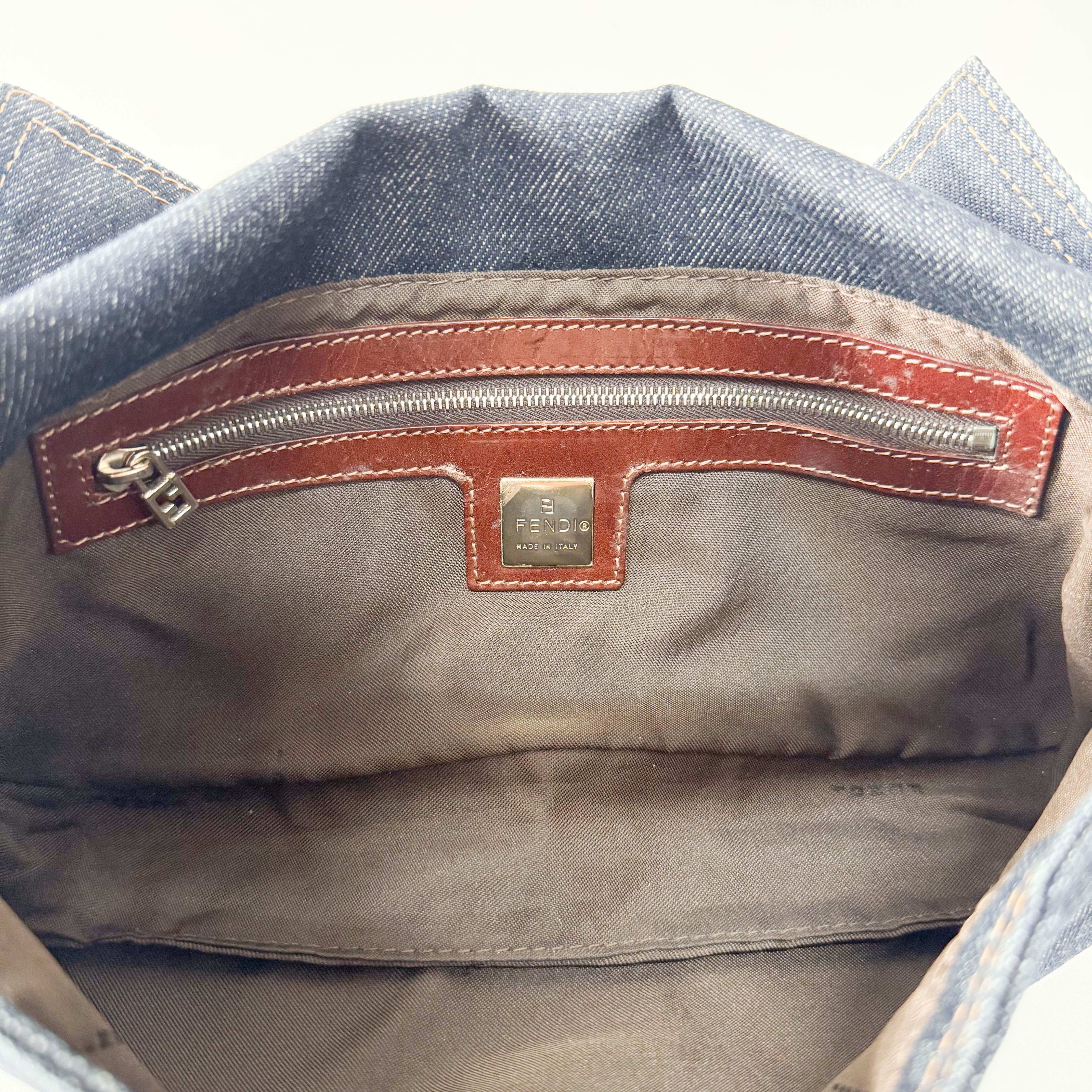 Baguette Denim Bag