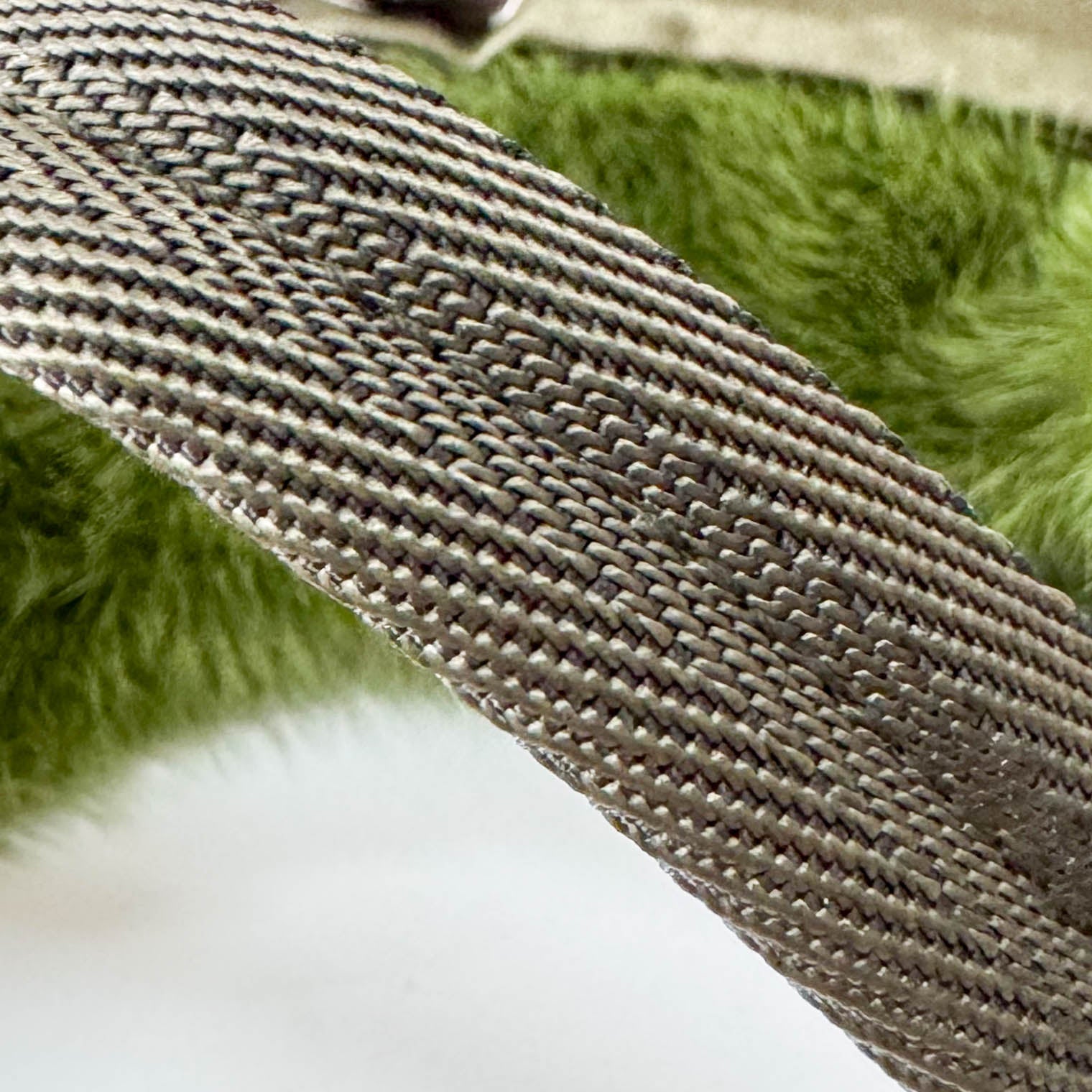 Mini Green Fur Shoulder Bag