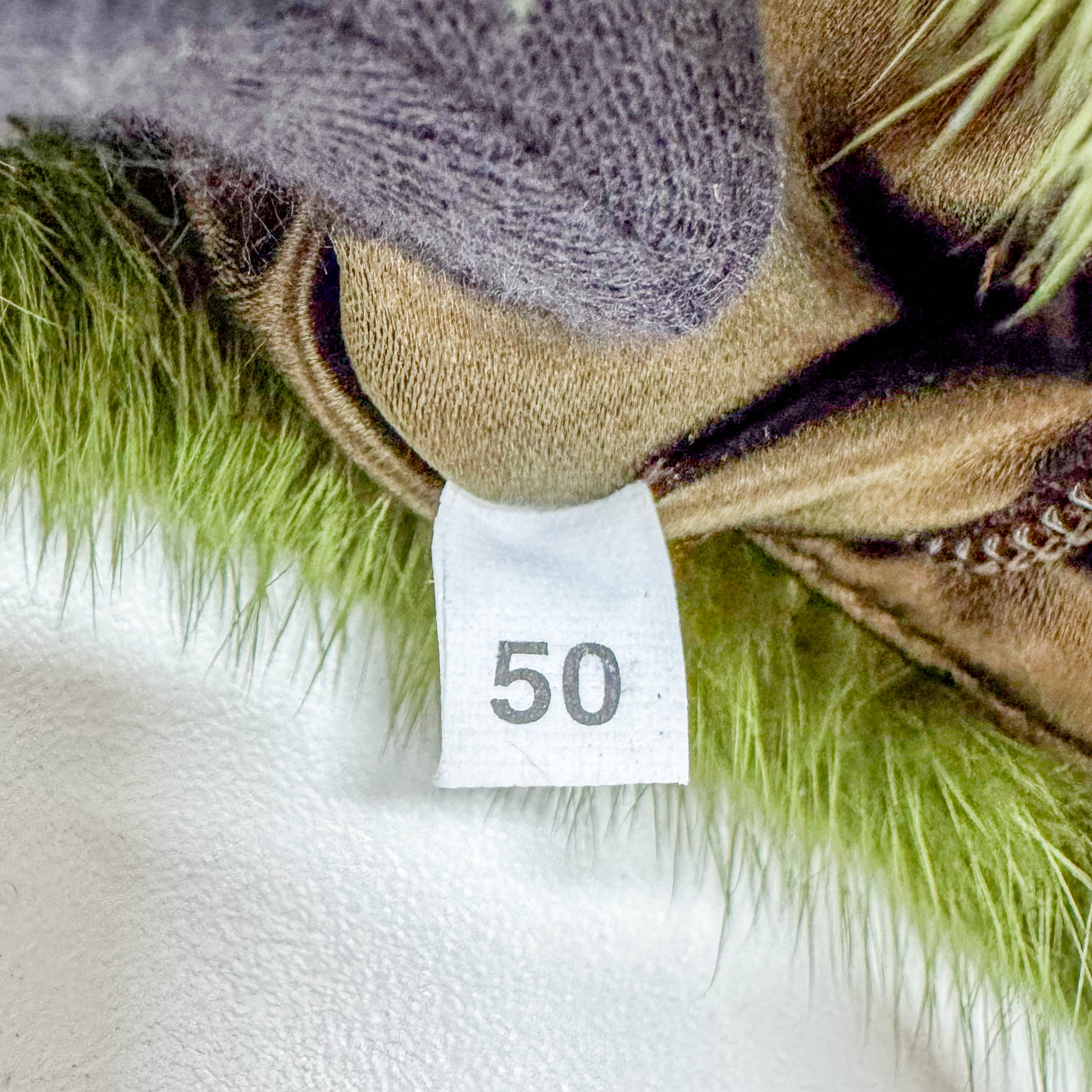 Mini Green Fur Shoulder Bag