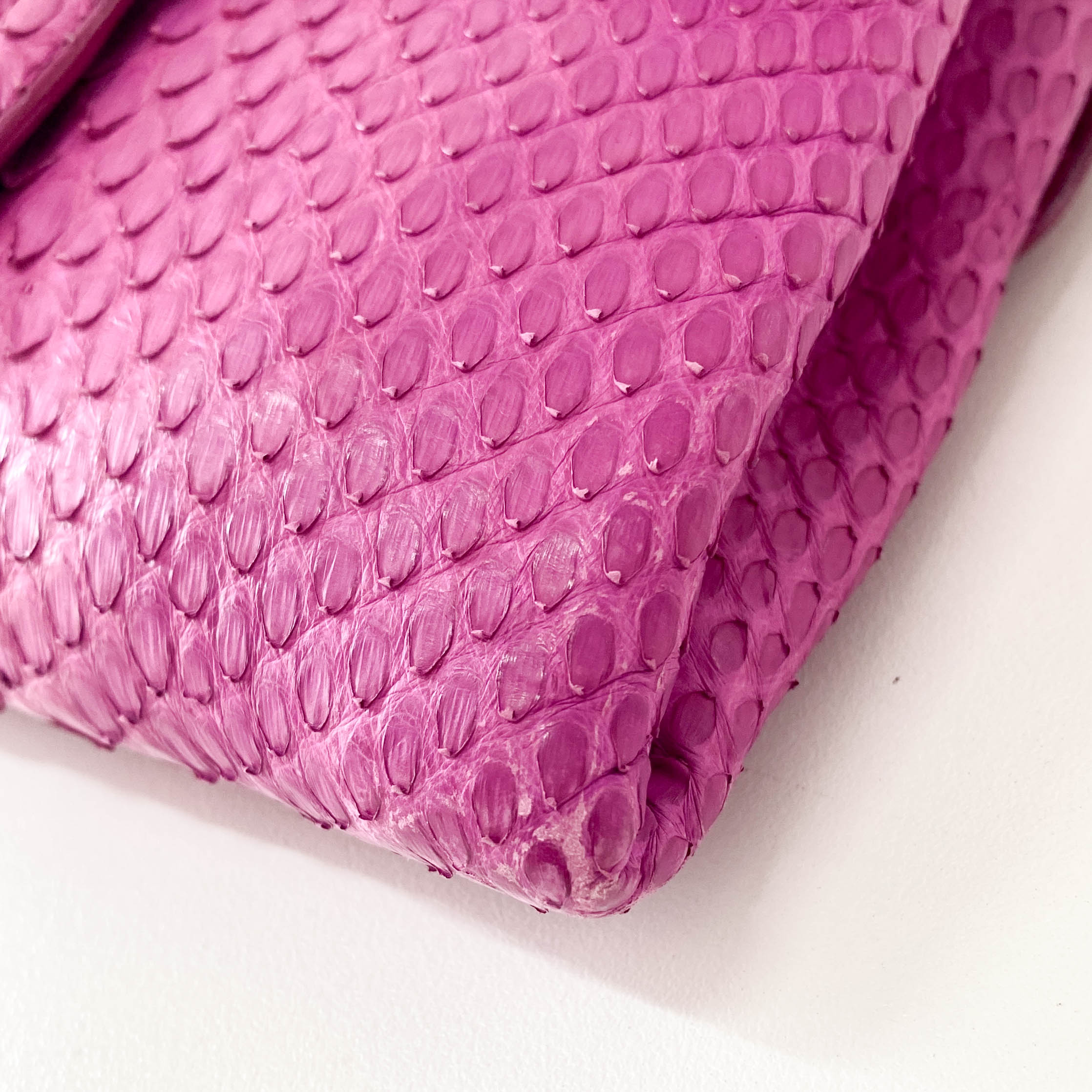 Triomphe Mini Pink Leather Shoulder Bag