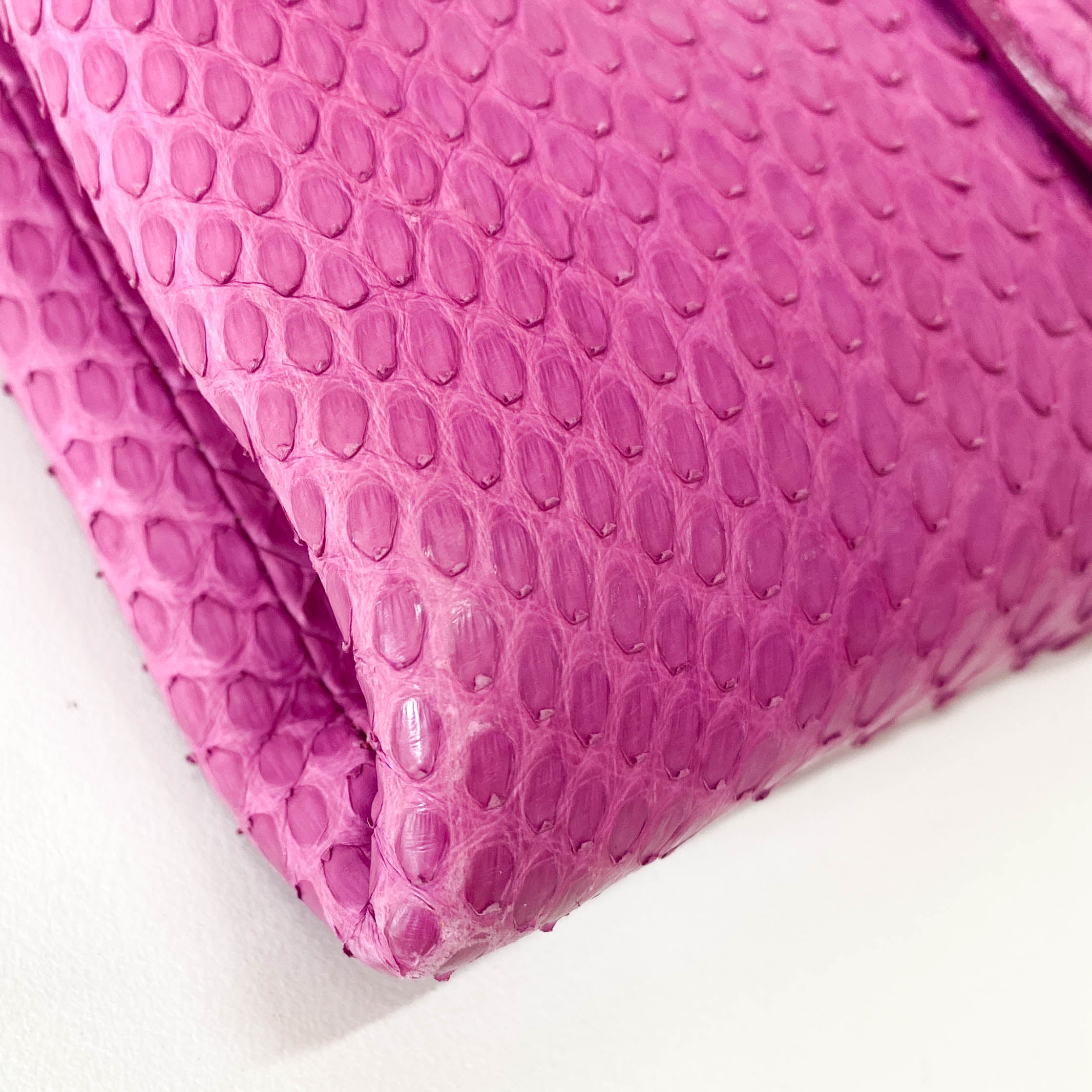 Triomphe Mini Pink Leather Shoulder Bag