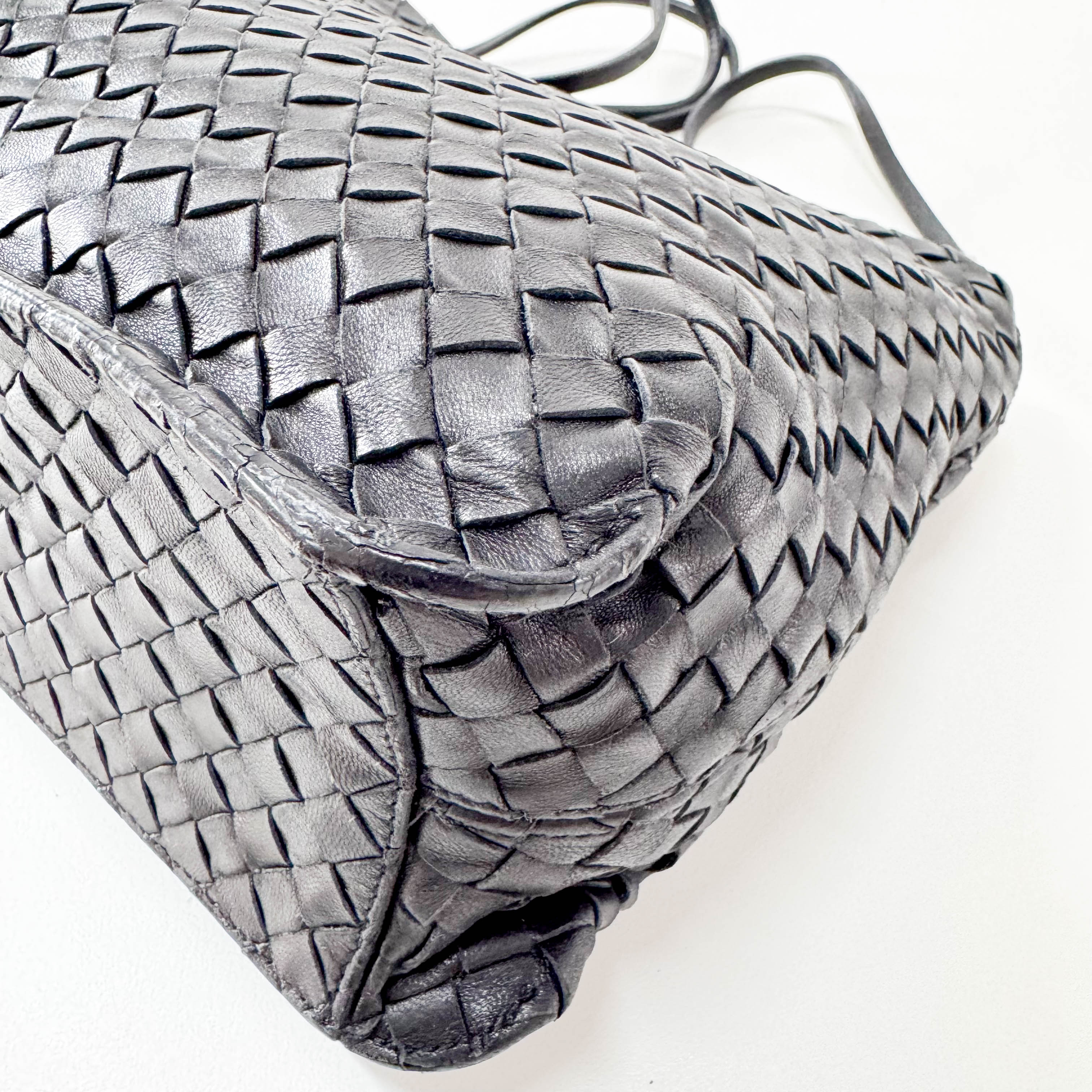 Black Leather Shoulder Bag