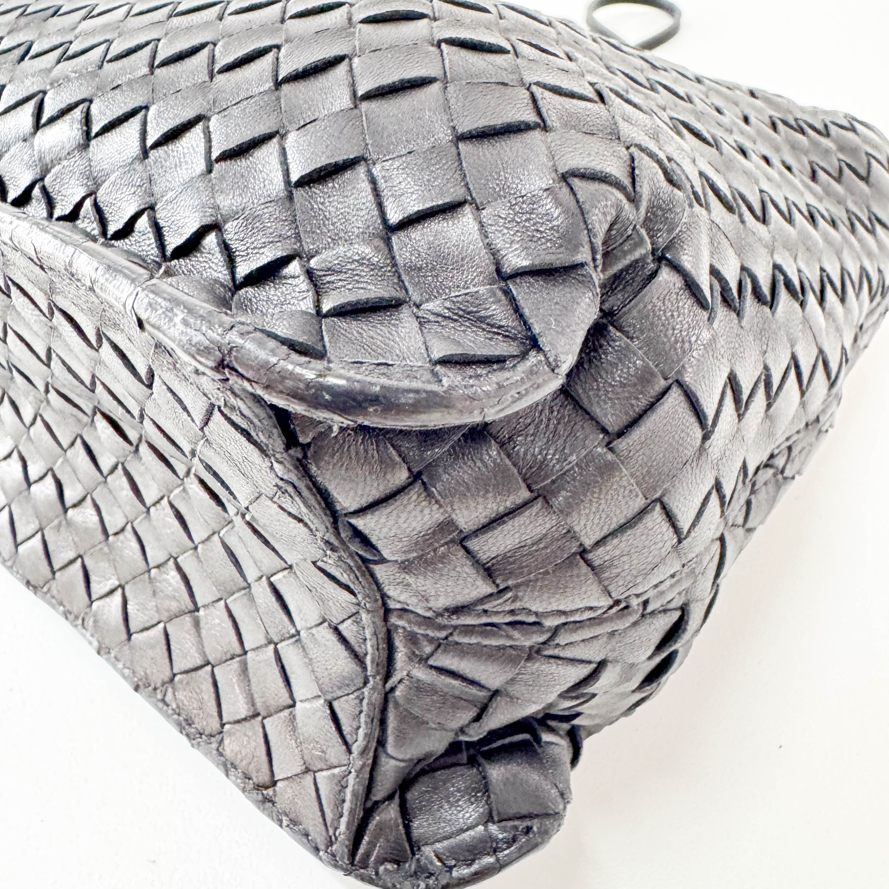 Black Leather Shoulder Bag