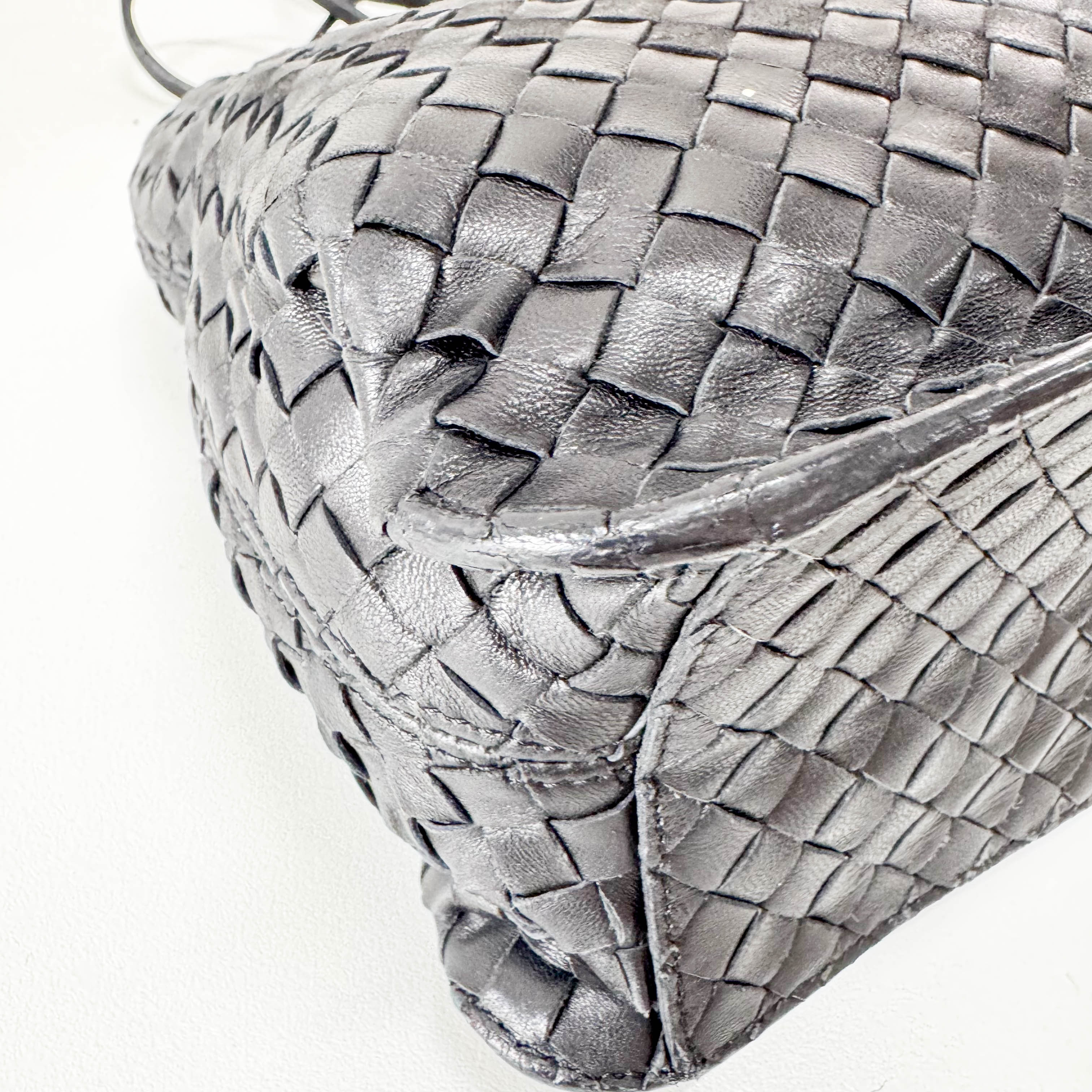 Black Leather Shoulder Bag