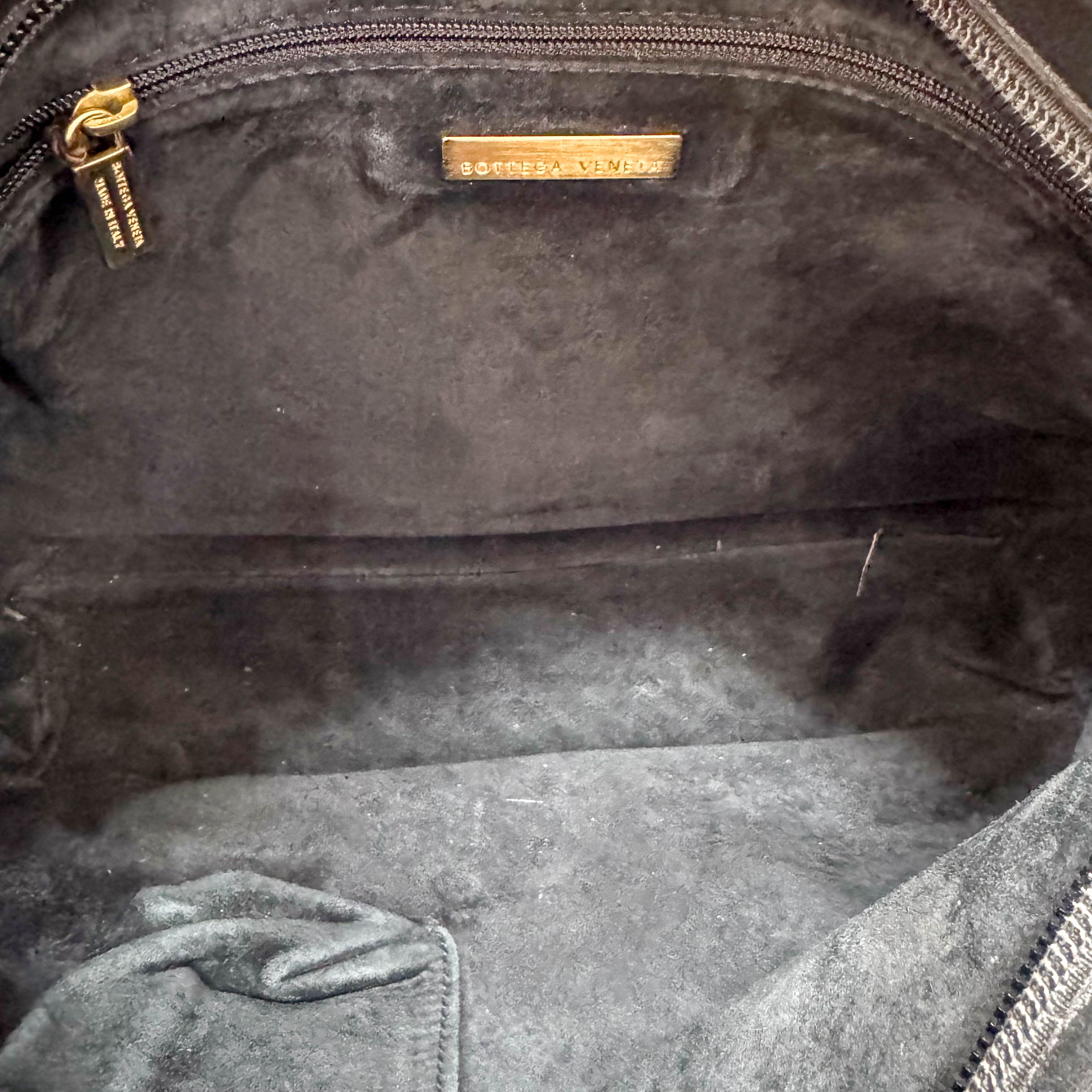 Black Leather Shoulder Bag