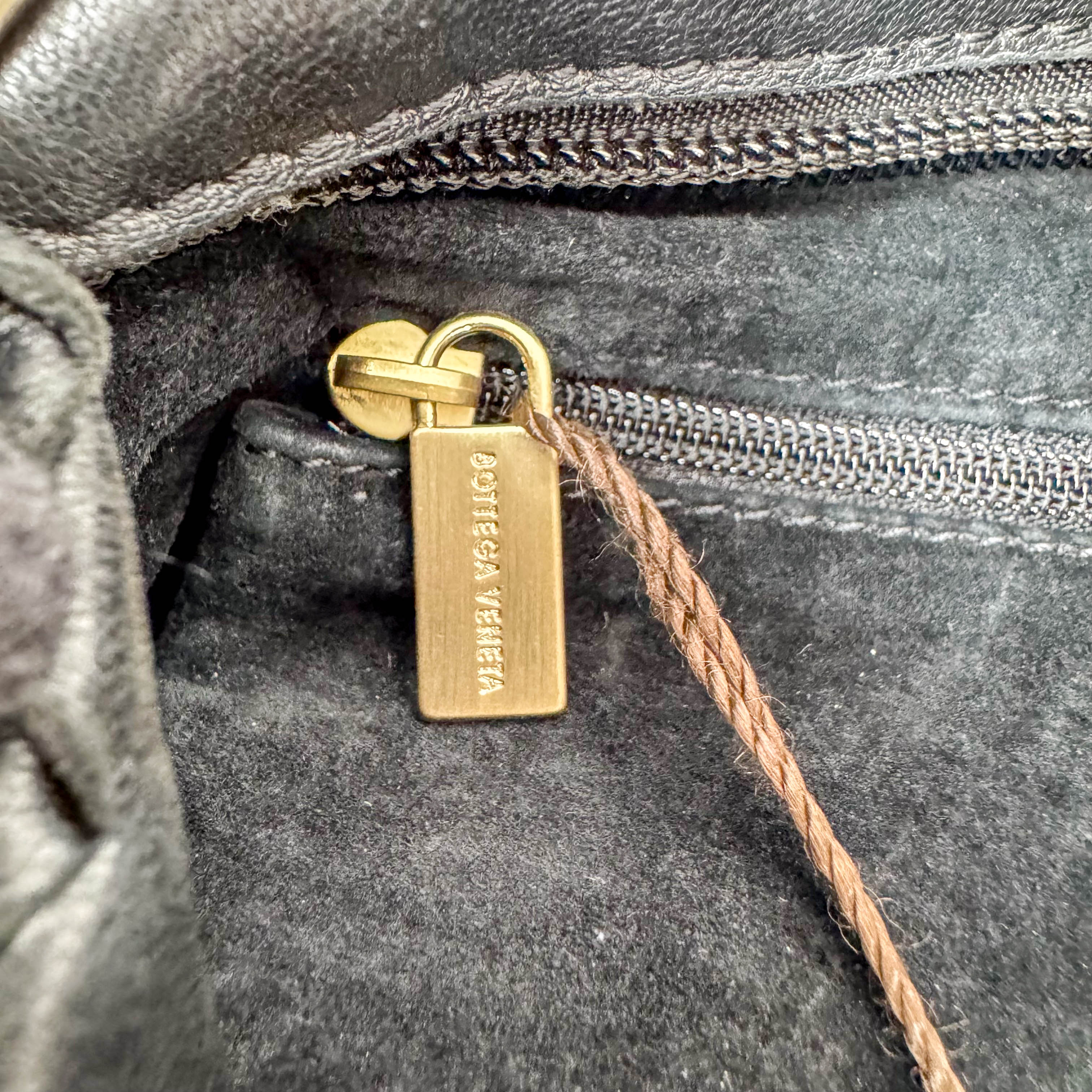 Black Leather Shoulder Bag