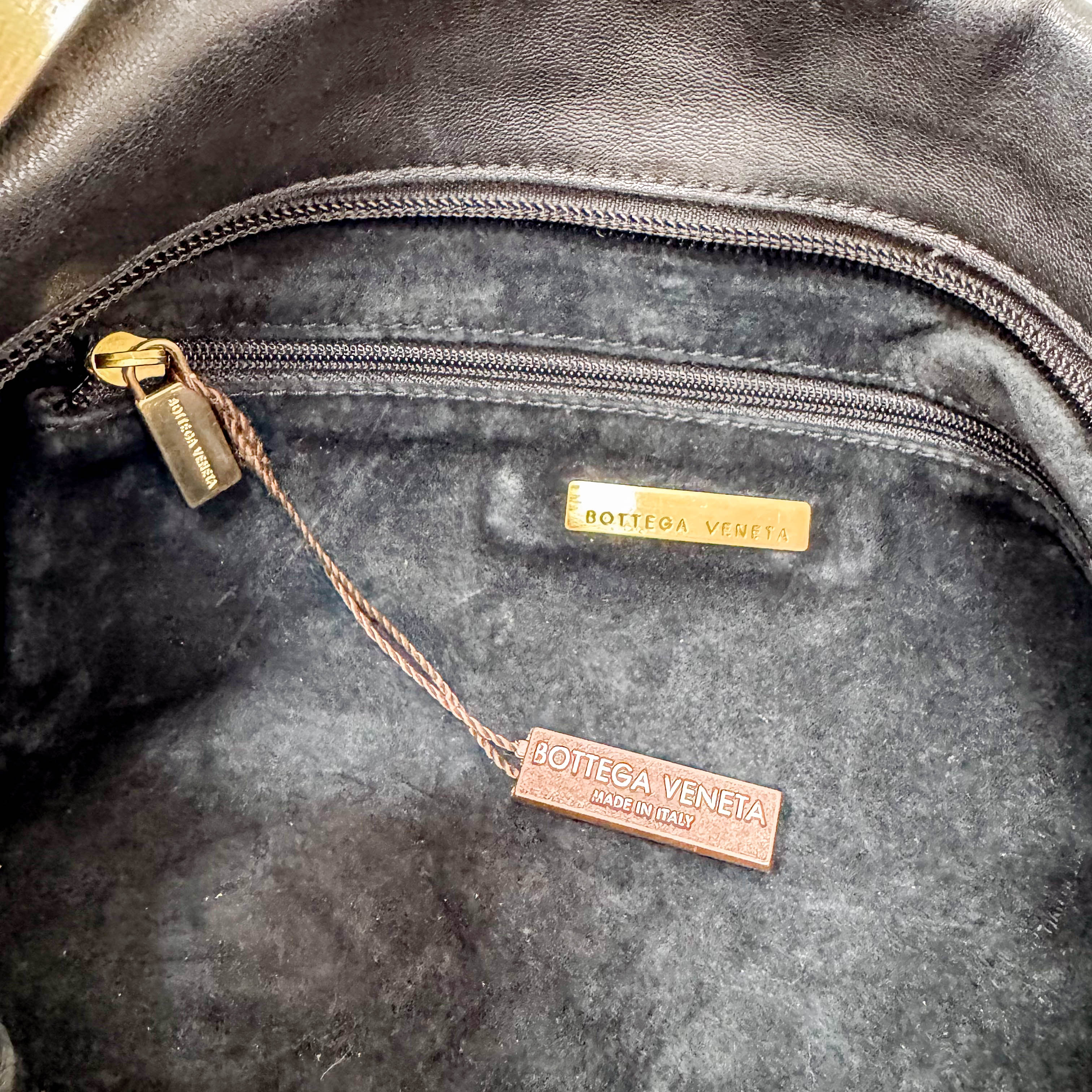 Black Leather Shoulder Bag