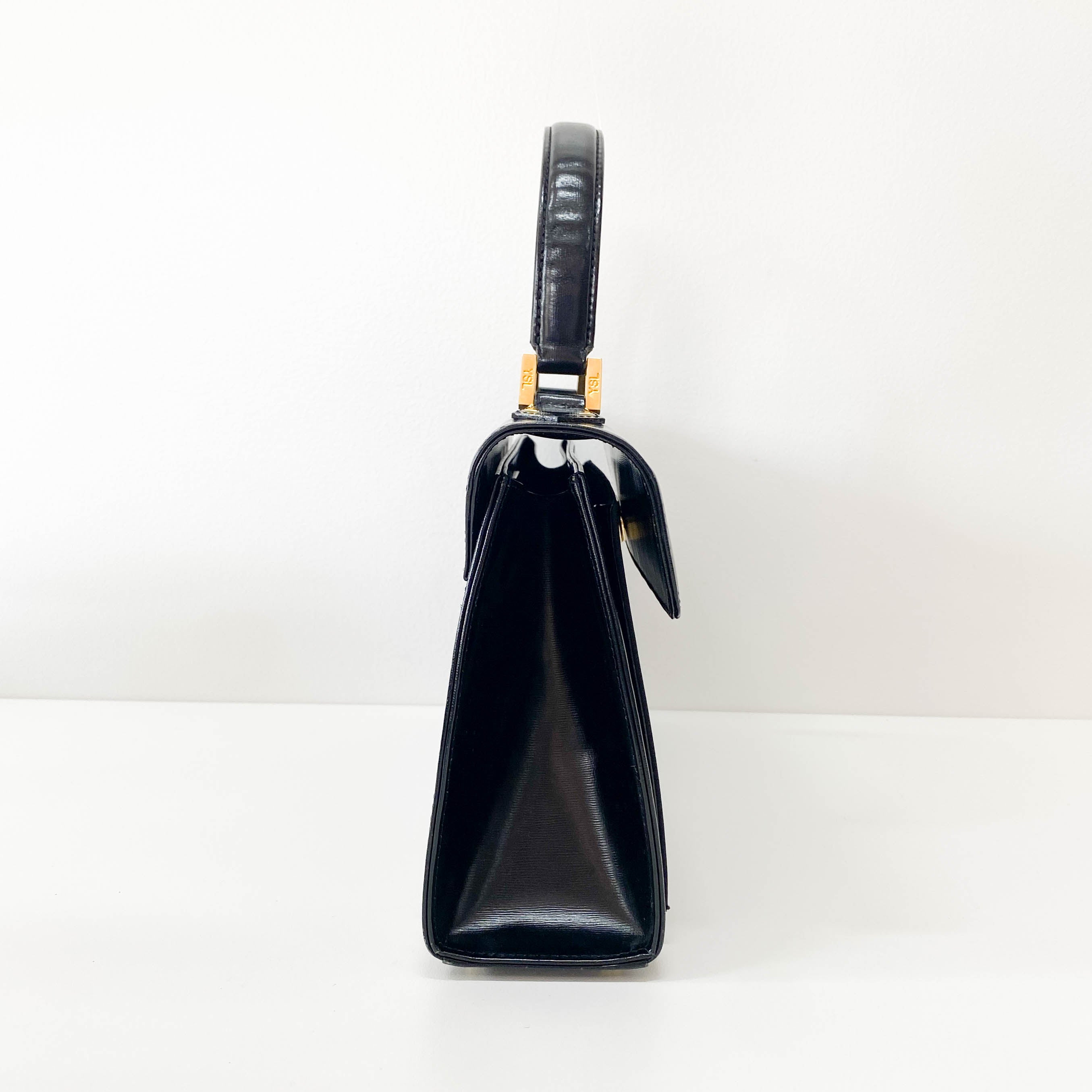 Black Leather Handbag