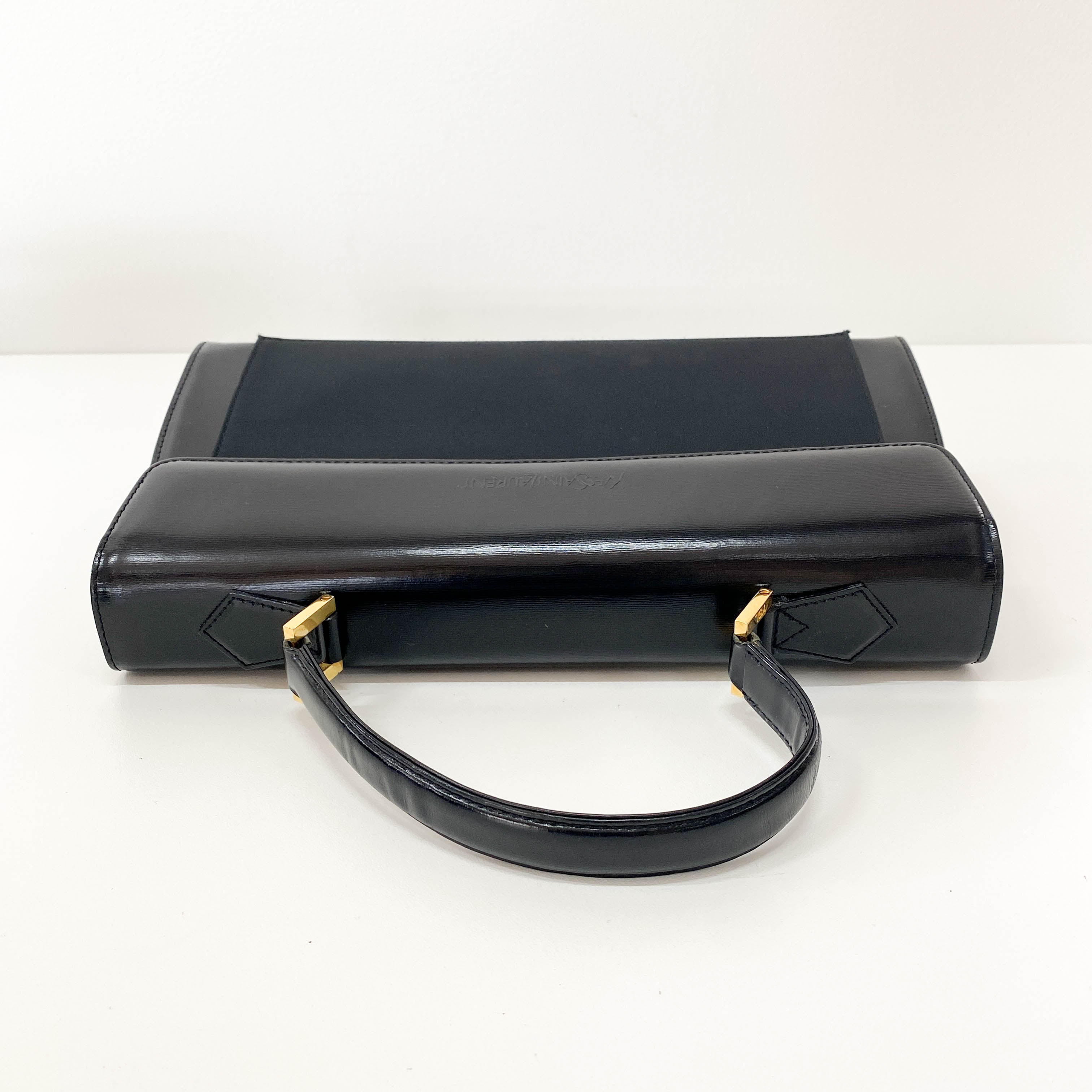 Black Leather Handbag