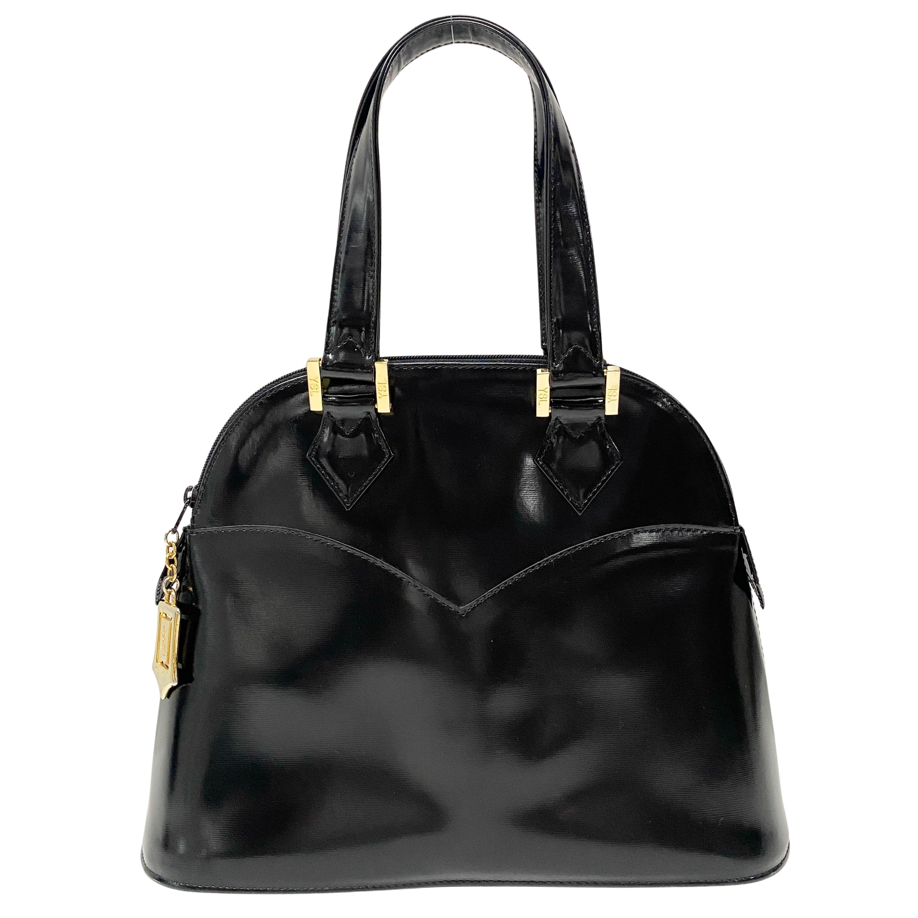 Black Leather Handbag