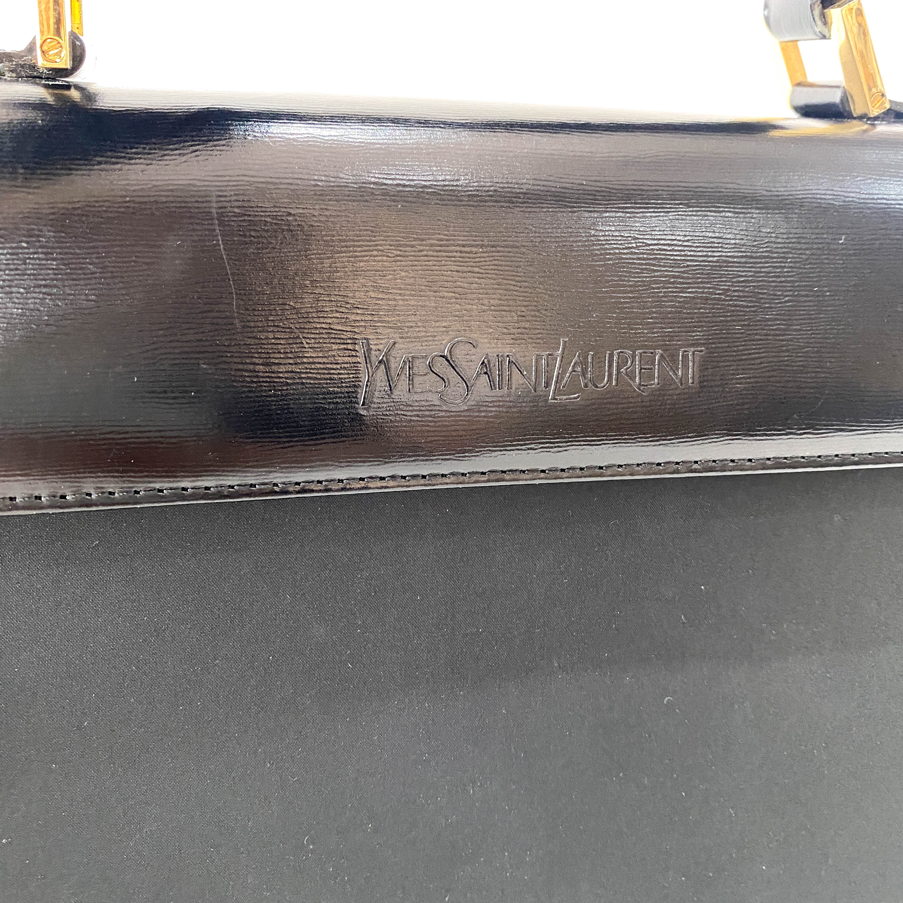 Black Leather Handbag