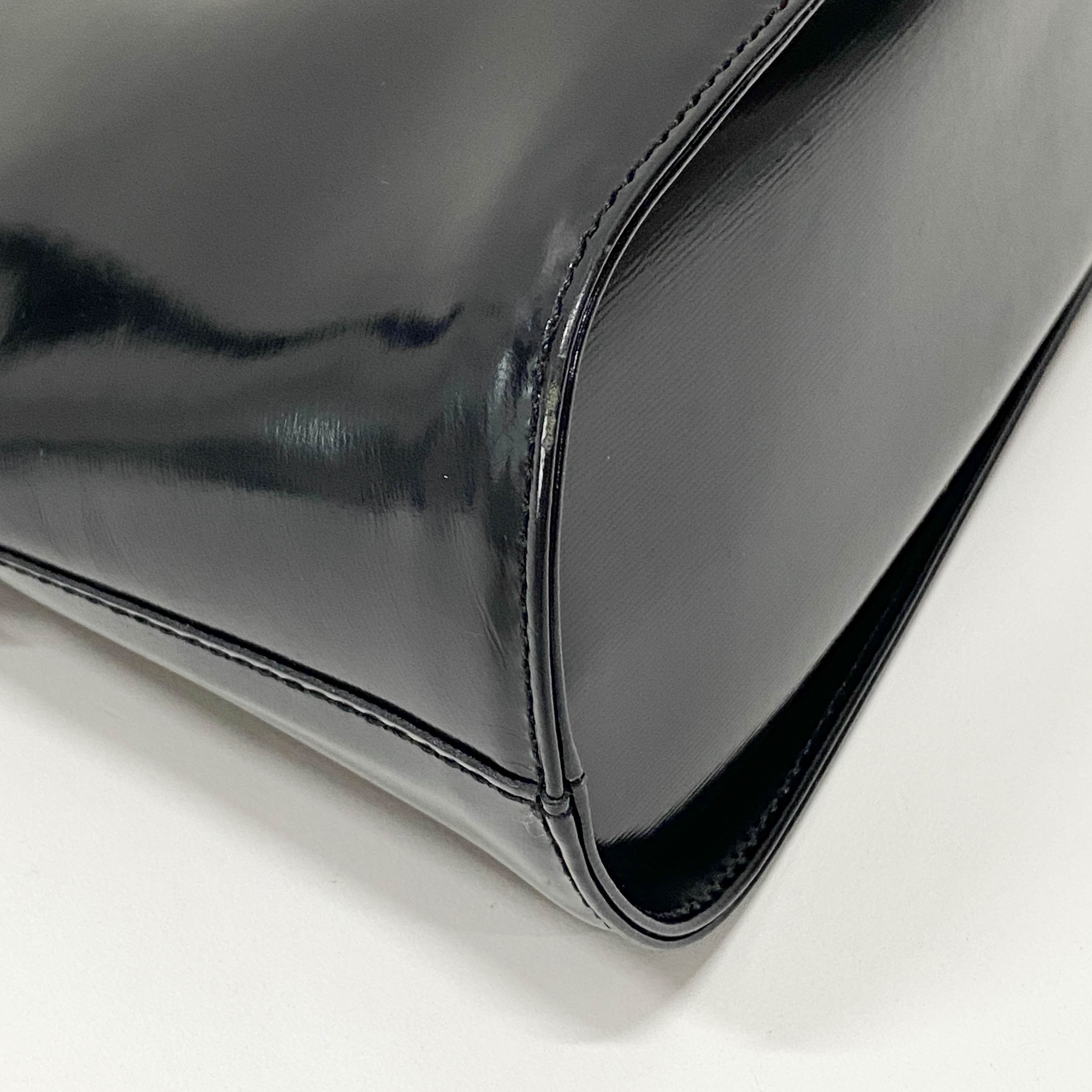 Black Leather Handbag