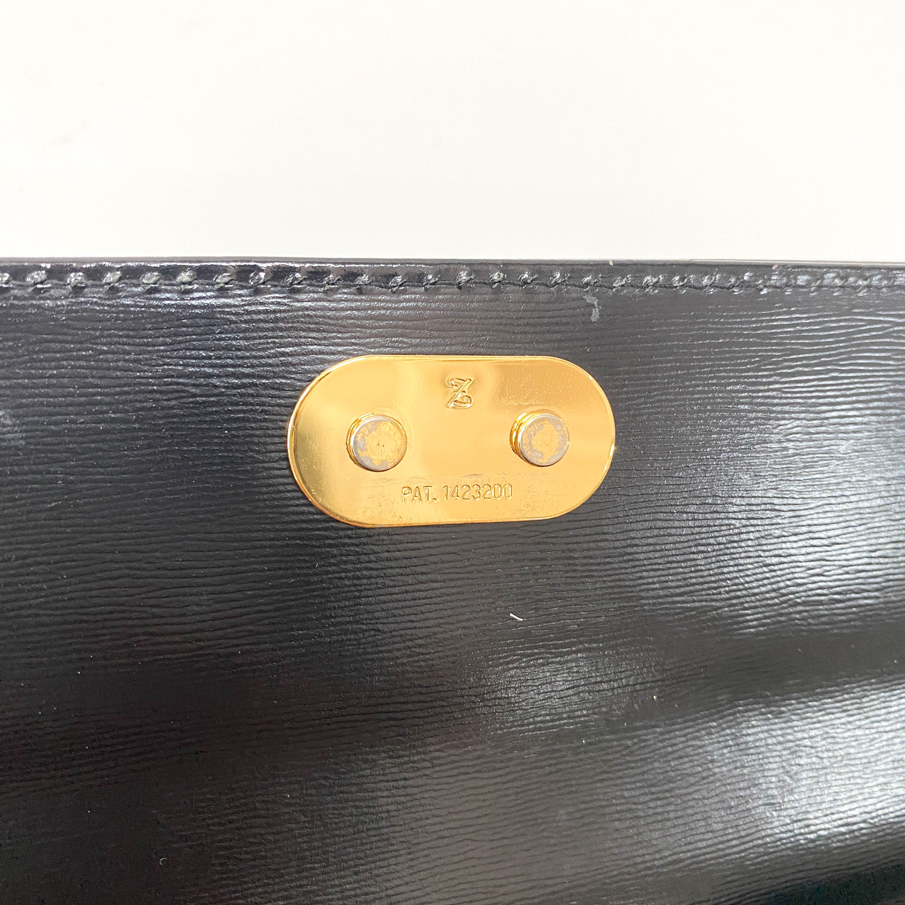 Black Leather Handbag