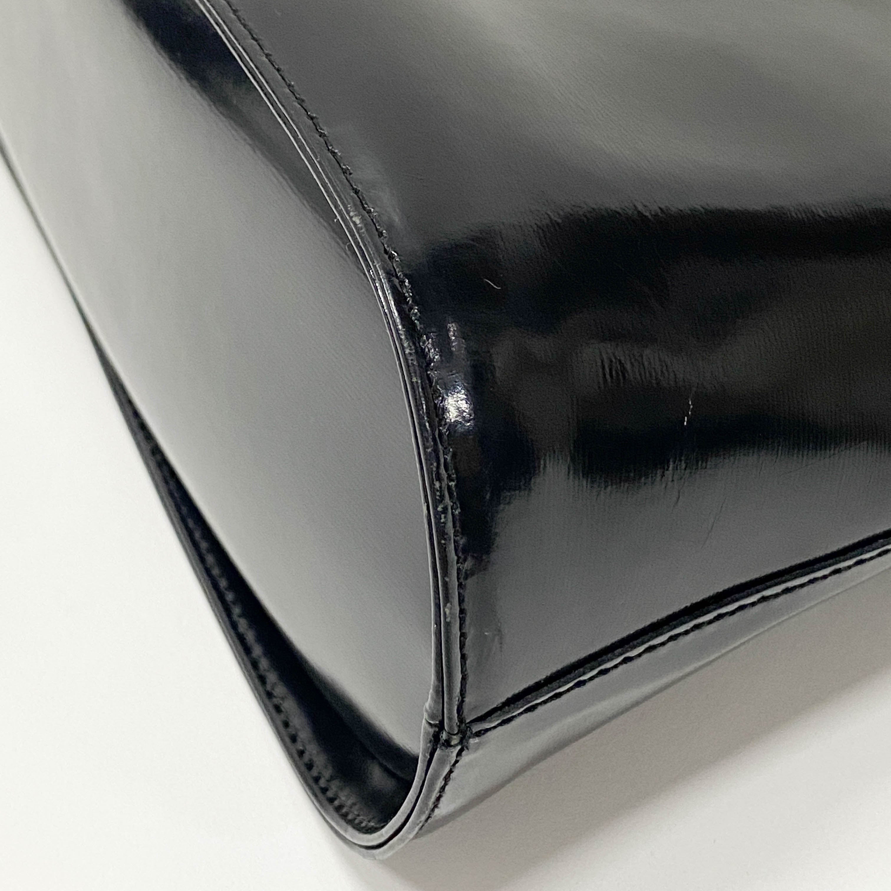 Black Leather Handbag